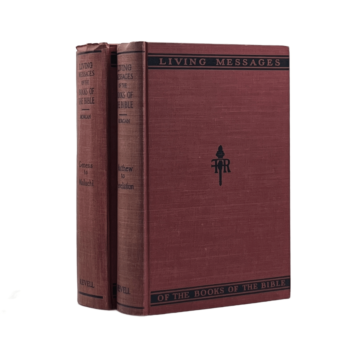 1912 G. CAMPBELL MORGAN. Living Messages of the Books of the Bible Genesis to Ma