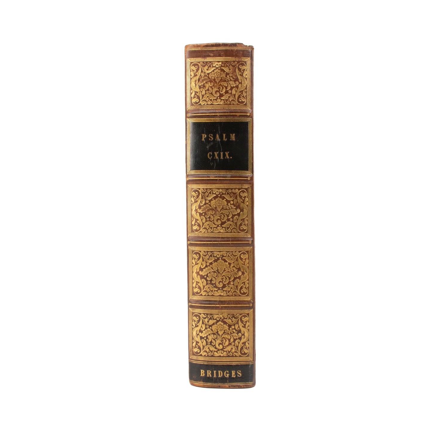 1841 CHARLES BRIDGES. Exposition of Psalm 119. Spurgeon Says "Worth its Weight in Gold."