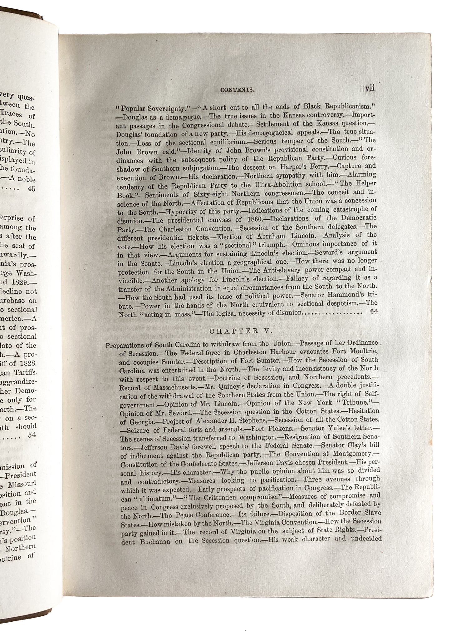 1866 CIVIL WAR / LOST CAUSE. A New Southern History of the War of the Confederates. VG!