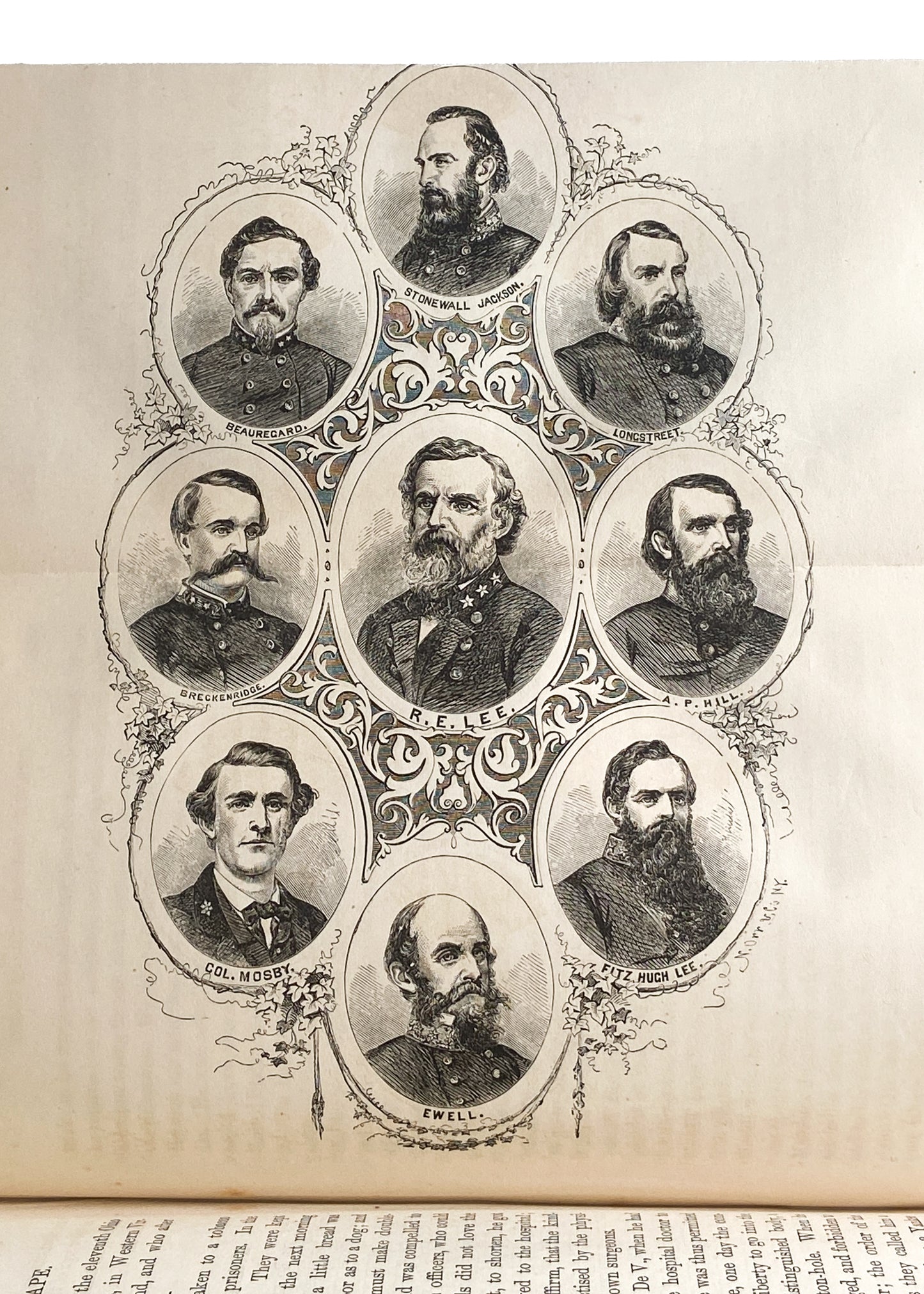 1867 CIVIL WAR. Lavishly Illustrated Early History Focused on Soldier Life, Loss, Victories, etc.