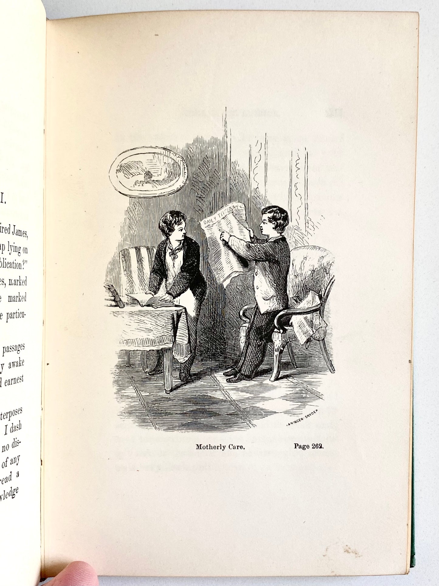 1864 CIVIL WAR. Take Care of the Boys. Rare Work on Preserving Morals of Young while Father's at War