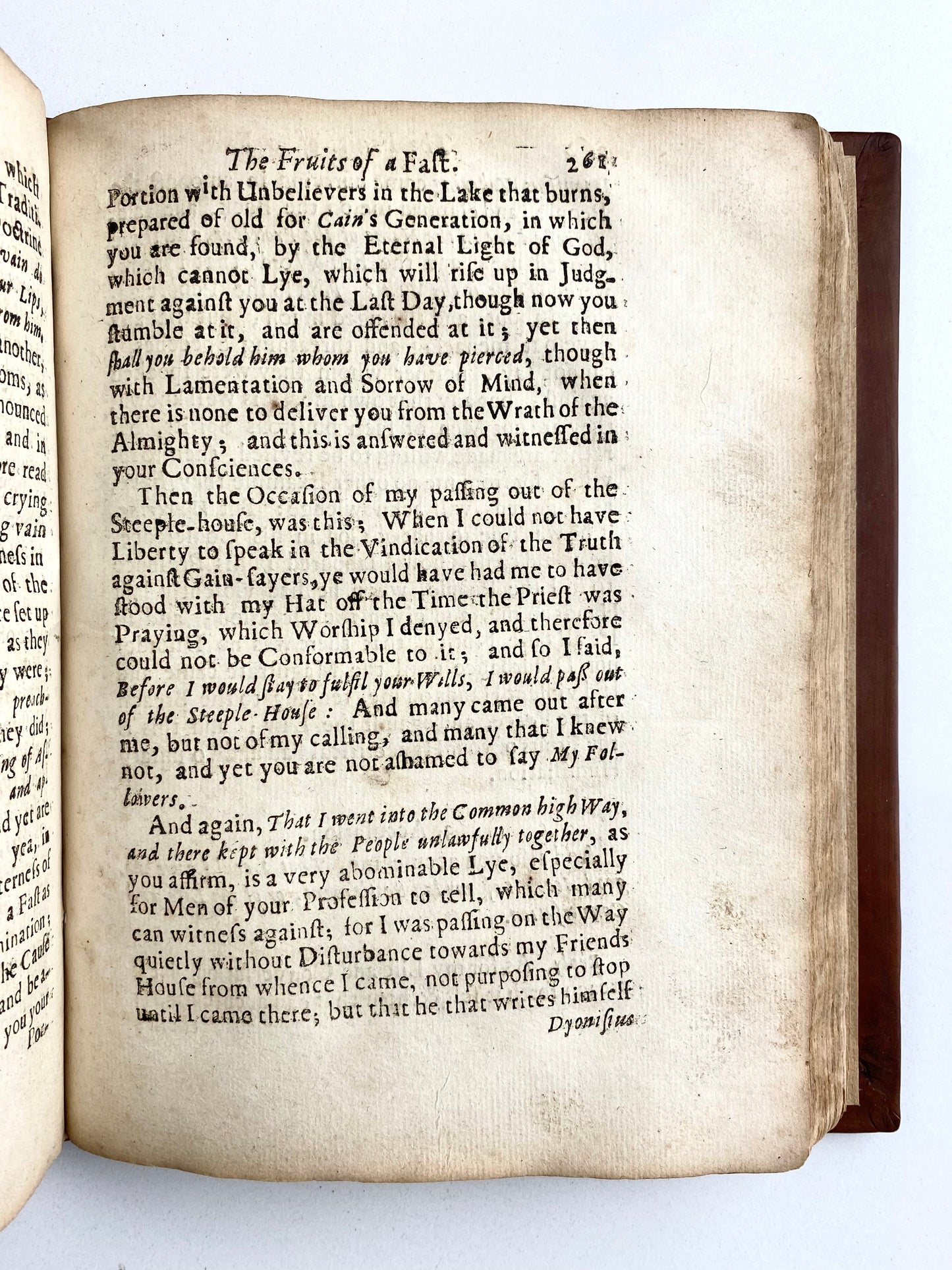 1675 JAMES PARNELL. The "Boy Martyr" Converted Under George Fox. Martyred at 20 Years Old!