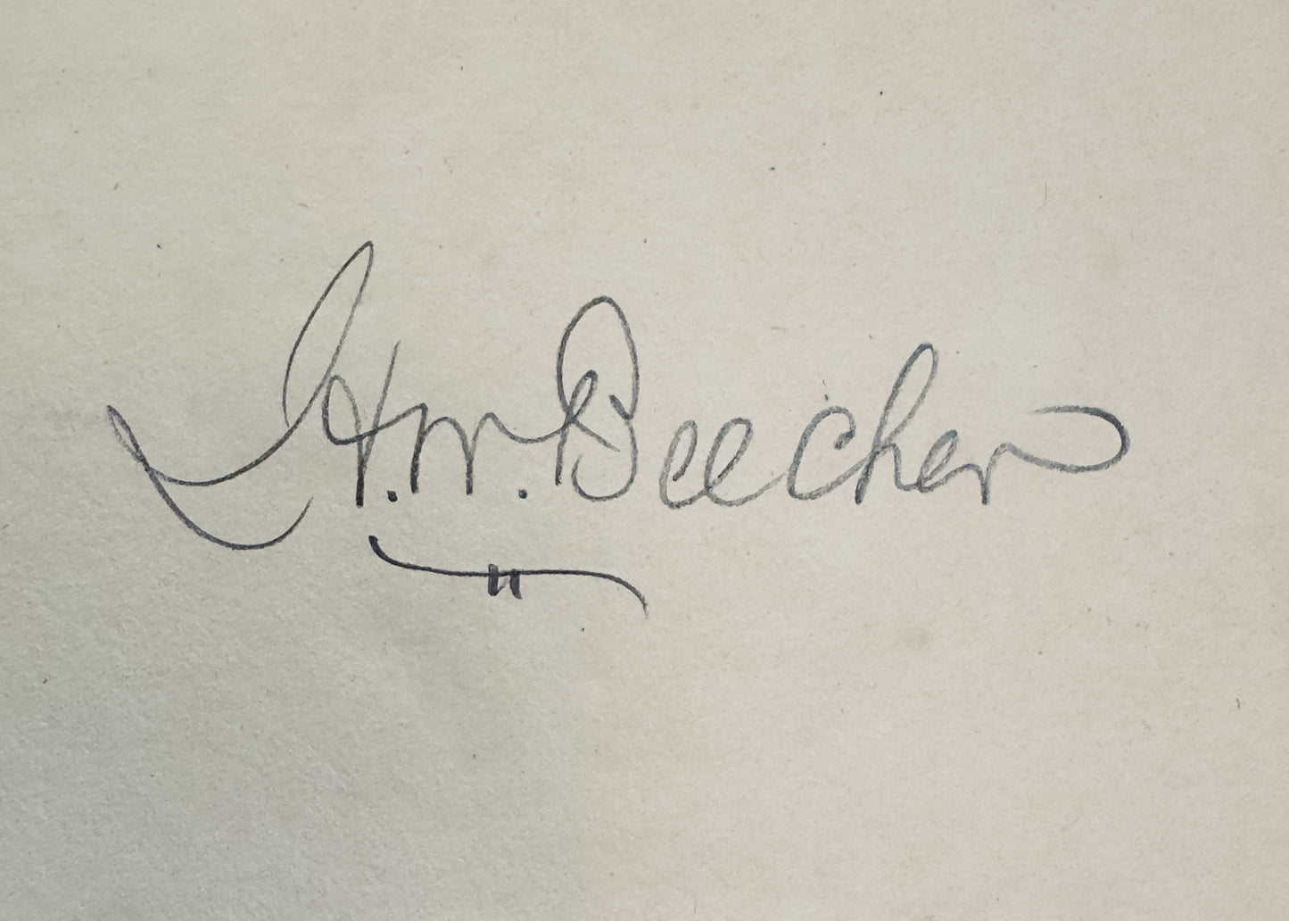 1862 SLAVERY & TRIAL OF THE CONSTITUTION. Henry Ward Beecher's Copy of Important Civil War Text.