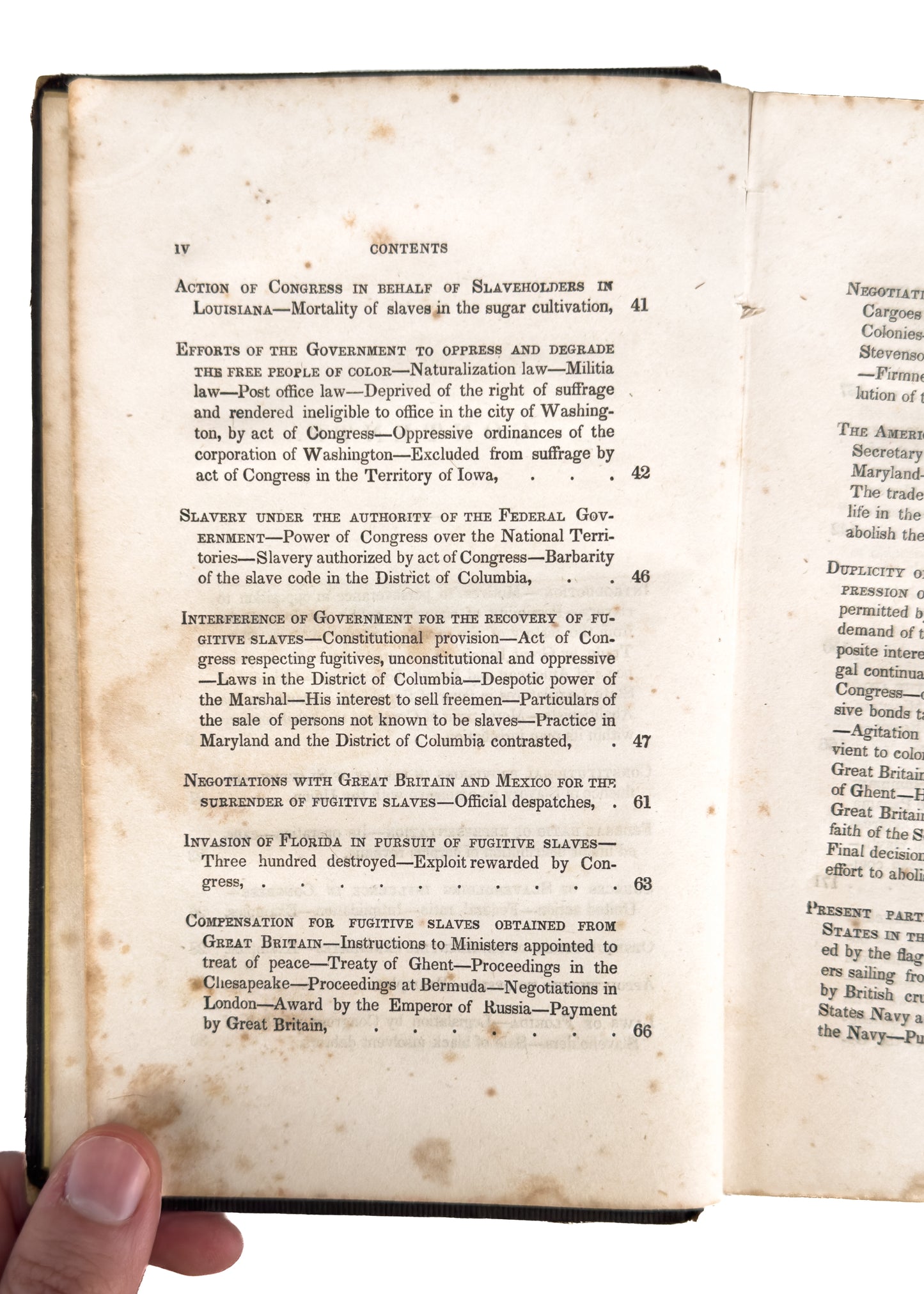 1839 WILLIAM JAY. Federal Government's Actions on Slavery - Signed Abolitionist Gerrit Smith.