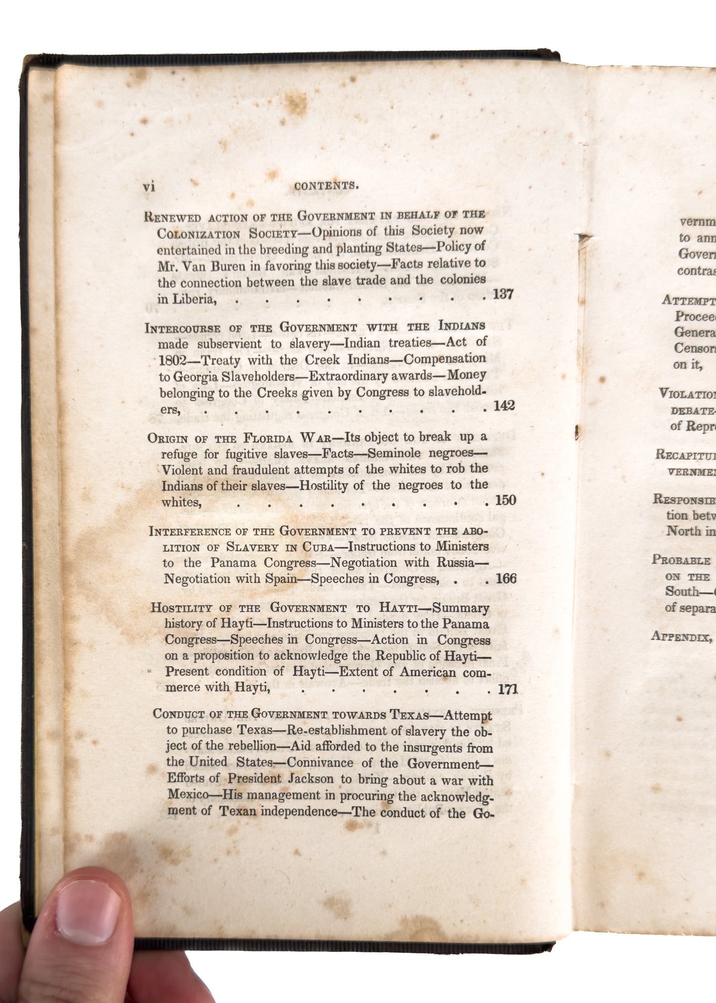 1839 WILLIAM JAY. Federal Government's Actions on Slavery - Signed Abolitionist Gerrit Smith.