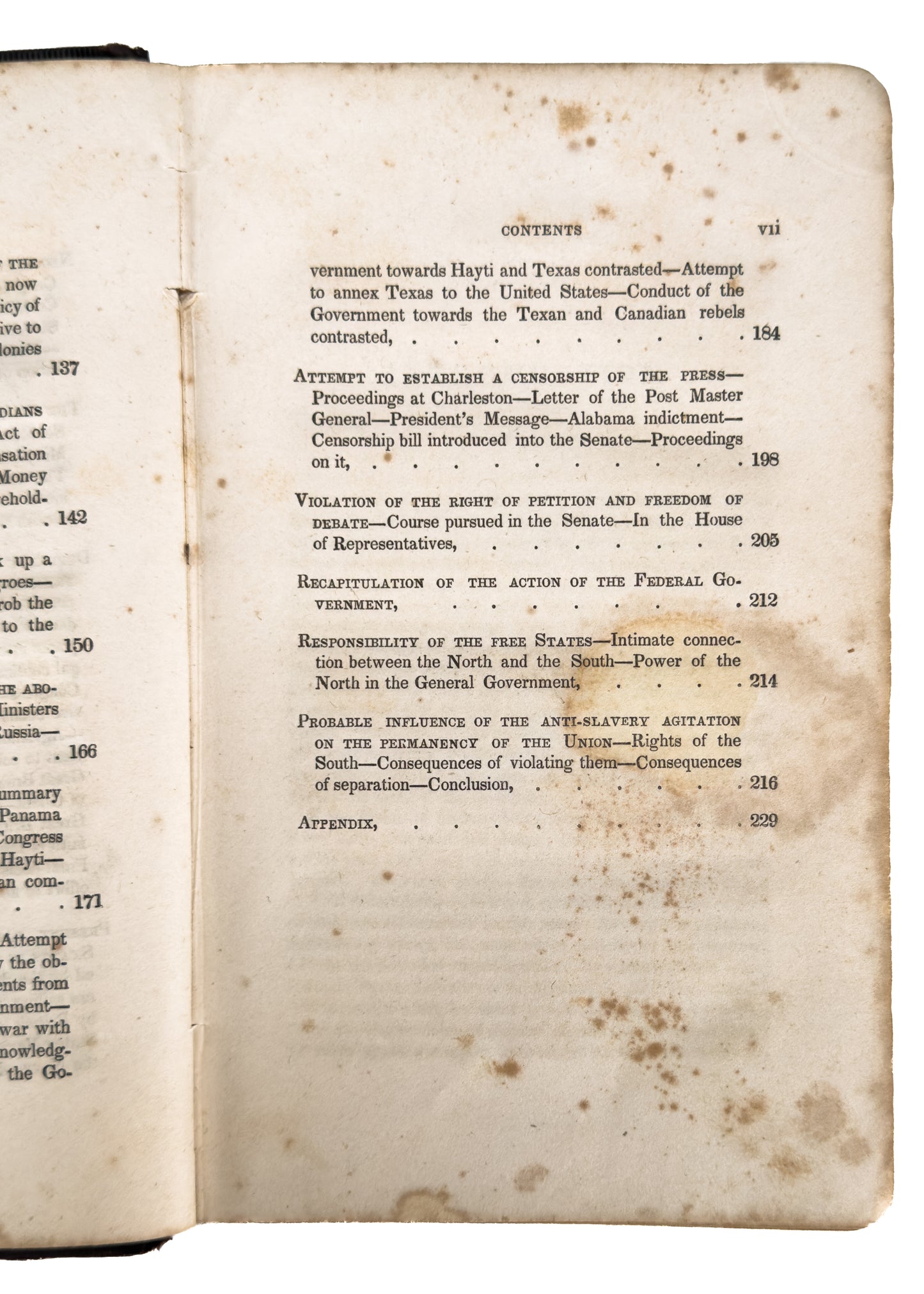 1839 WILLIAM JAY. Federal Government's Actions on Slavery - Signed Abolitionist Gerrit Smith.