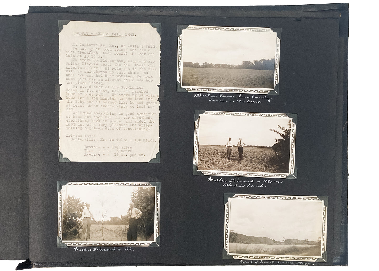 1941 COLORADO - YELLOWSTONE - TETON. 100+ Photographs and Pieces of Western Americana.