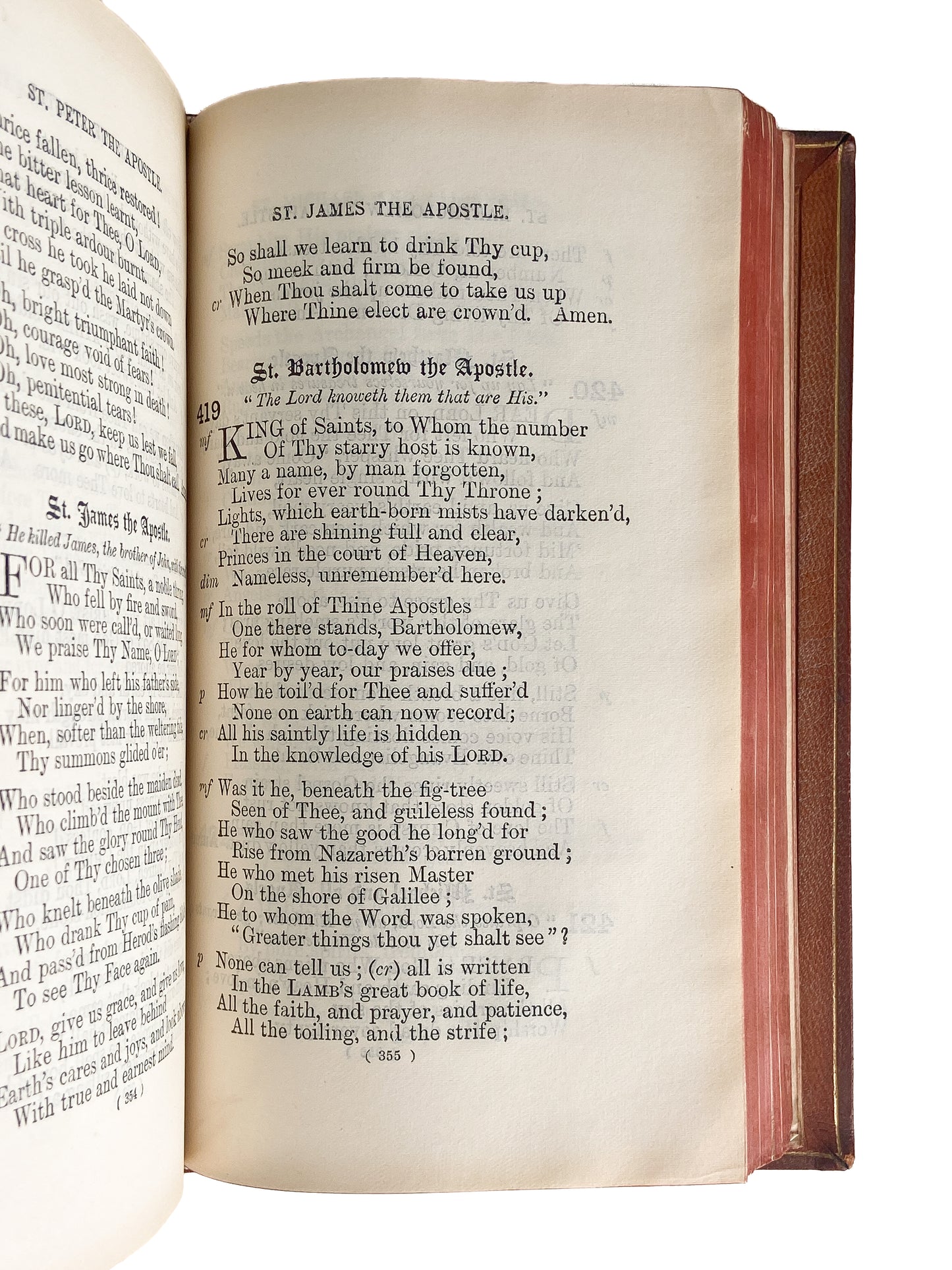 1900 COMMON PRAYER. In Superbly Executed Scottish Arts & Crafts Binding.