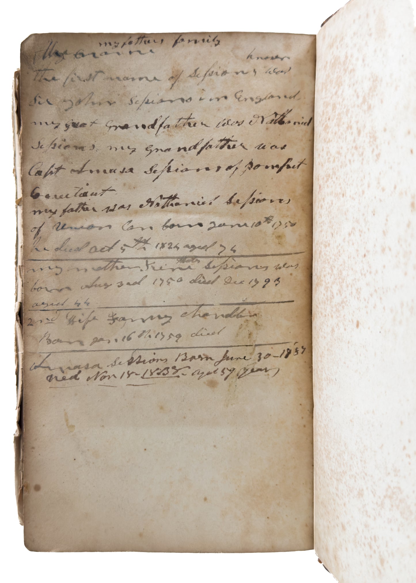 1826 PRONOUNCING BIBLE. Provenance to Influential Early Abortion Death and Court Case.