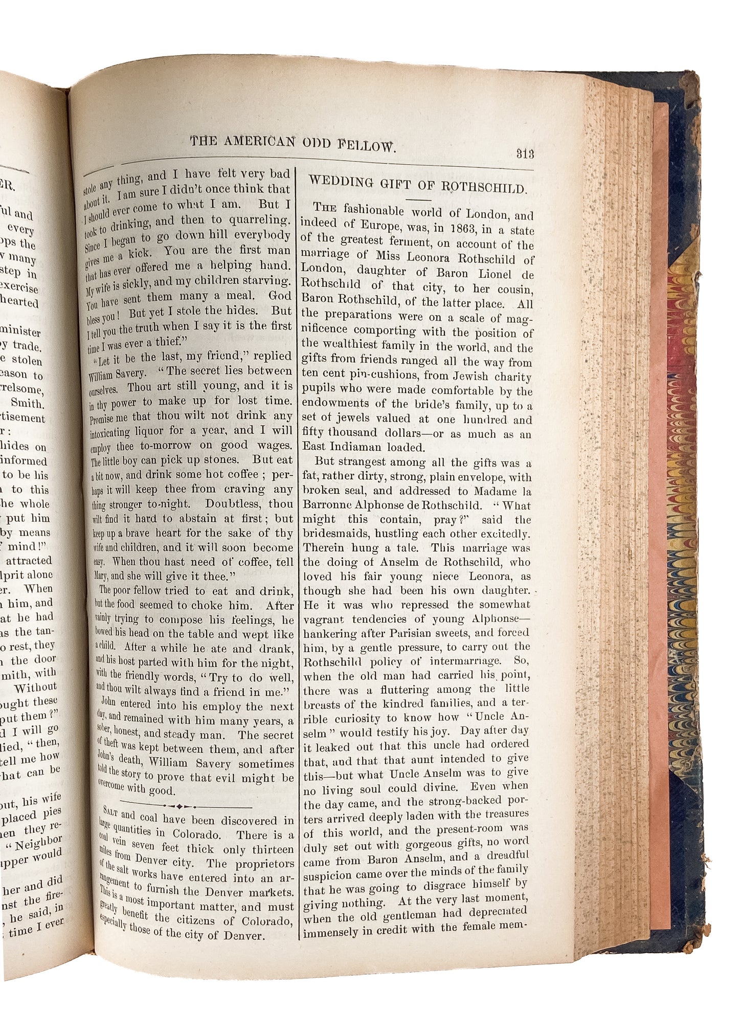 1867-1877 ODD FELLOWS MAGAZINES. Rare Anti-Suffrage, Men's Rights, Adventure, Secret Society Publications.