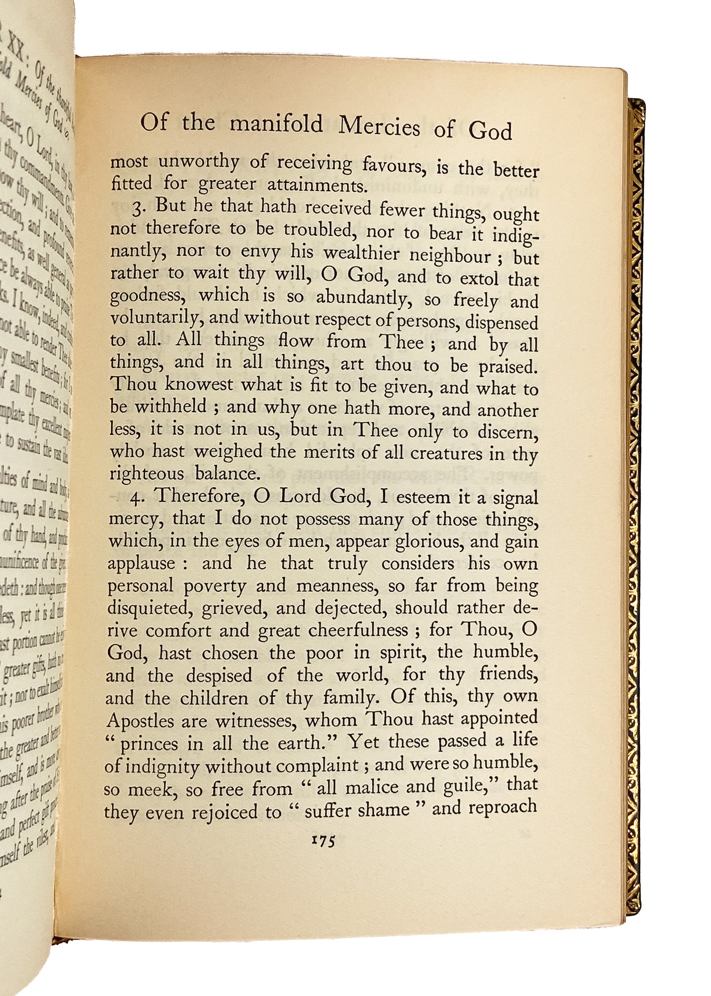 1900 THOMAS a'KEMPIS. The Imitation of Christ in Fine Riviere & Son Binding.