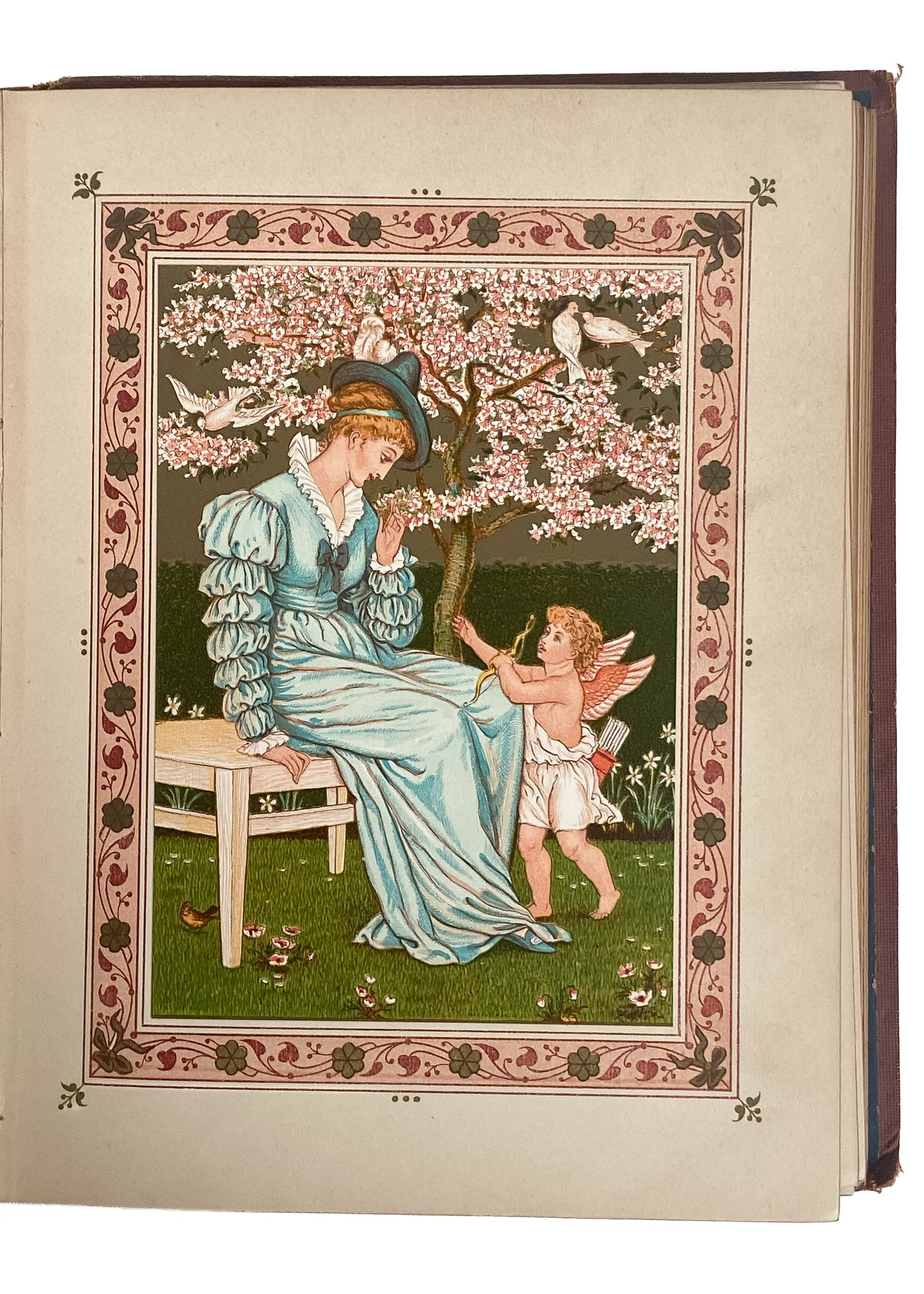 1876 KATE GREENAWAY. The Quiver of Love. Collection of Valentines Ancient and Modern.