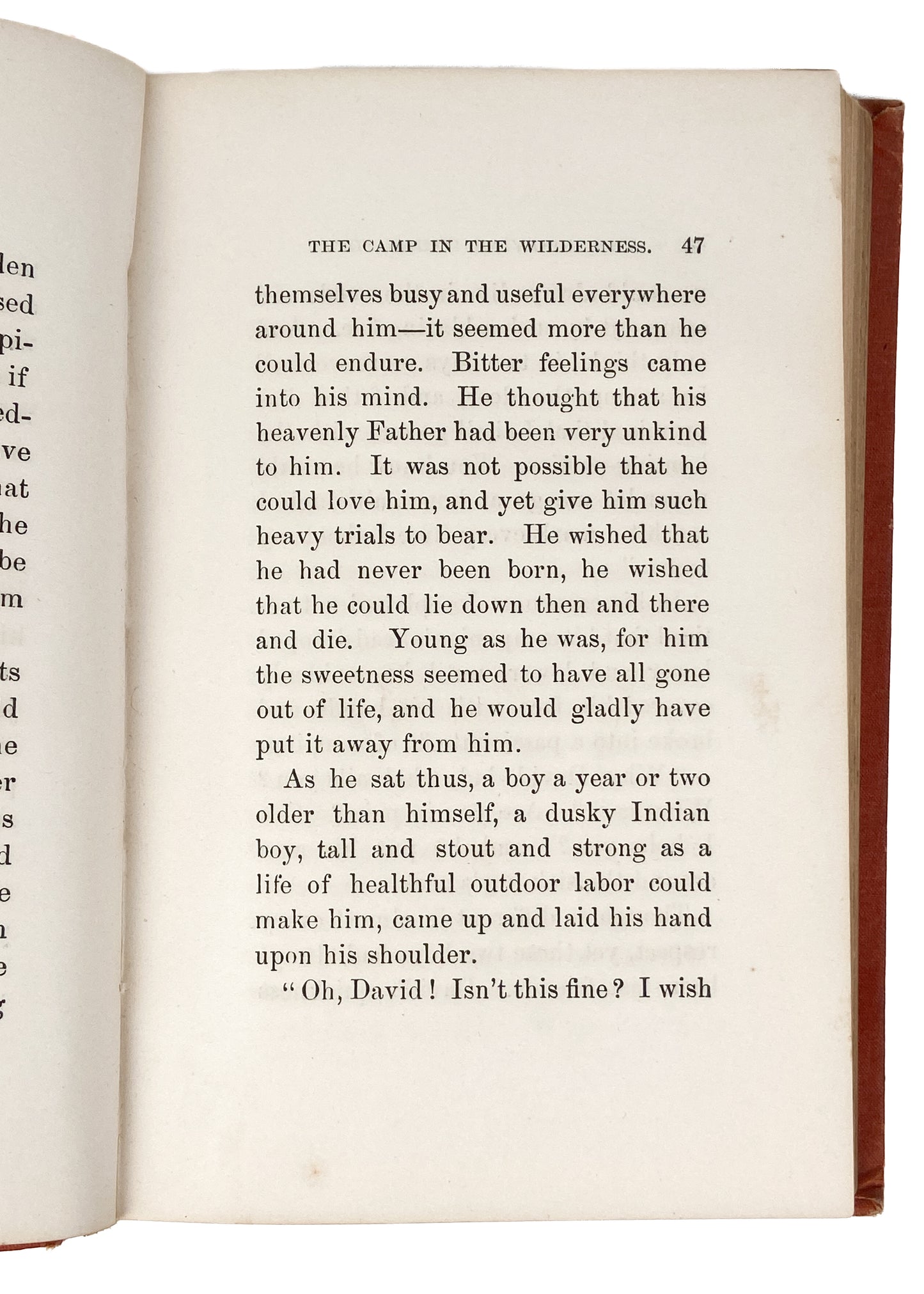 1870 MORAVIAN MISSIONS. The Moravian Indian Boy. Tale of Moravian Indians at Susquehanna to Muskingum