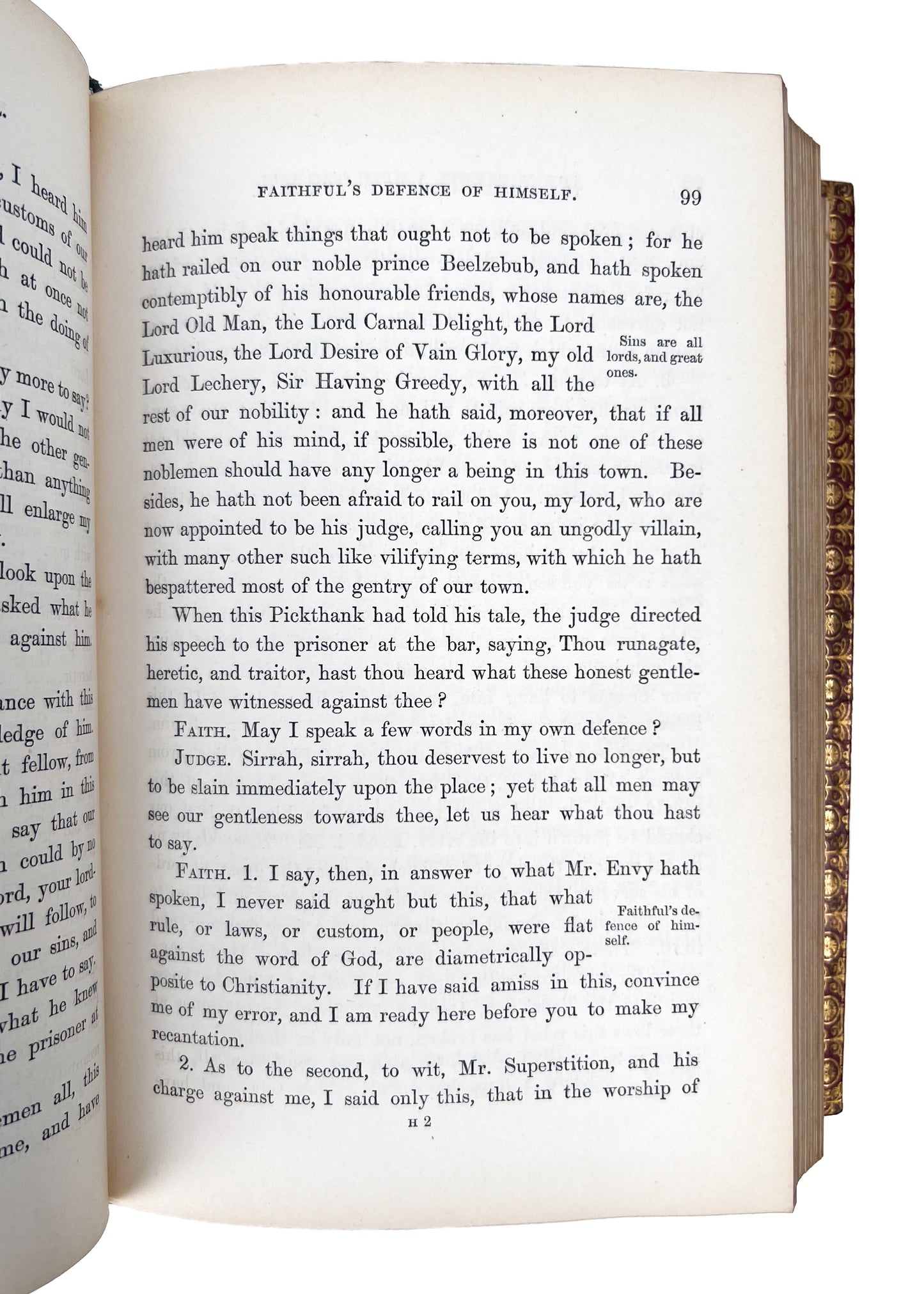 1870 JOHN BUNYAN. The Pilgrim's Progress from This World. Superb Morocco Binding.