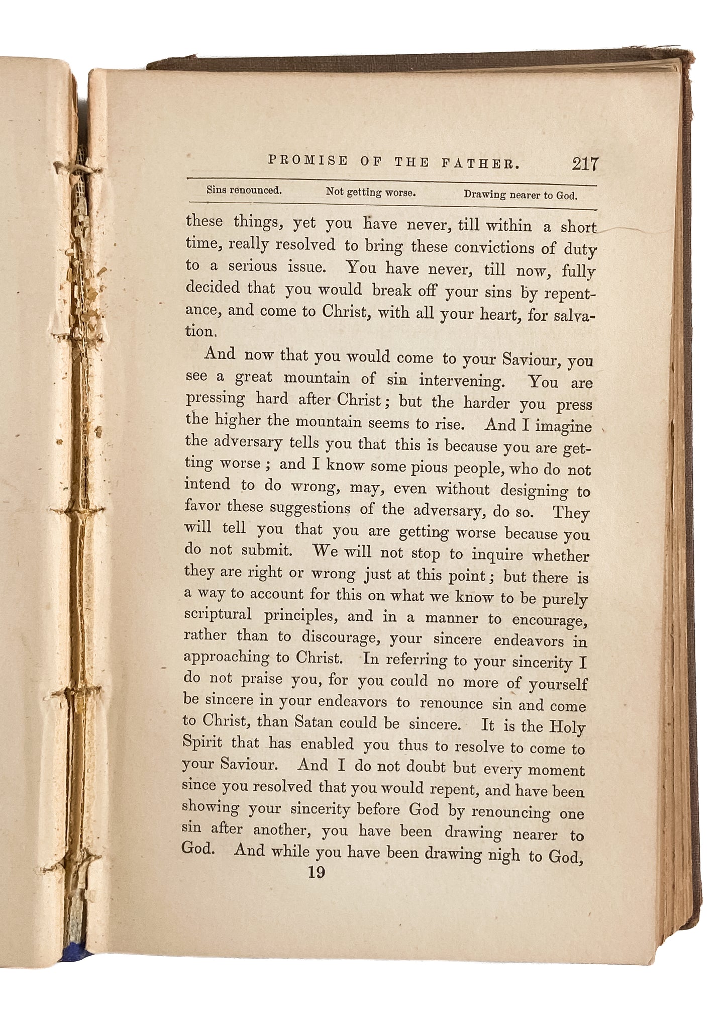 1868 PHOEBE PALMER. The Promise of the Father - Holy Ghost. Autographed w/ Sentiment to Early Methodist.
