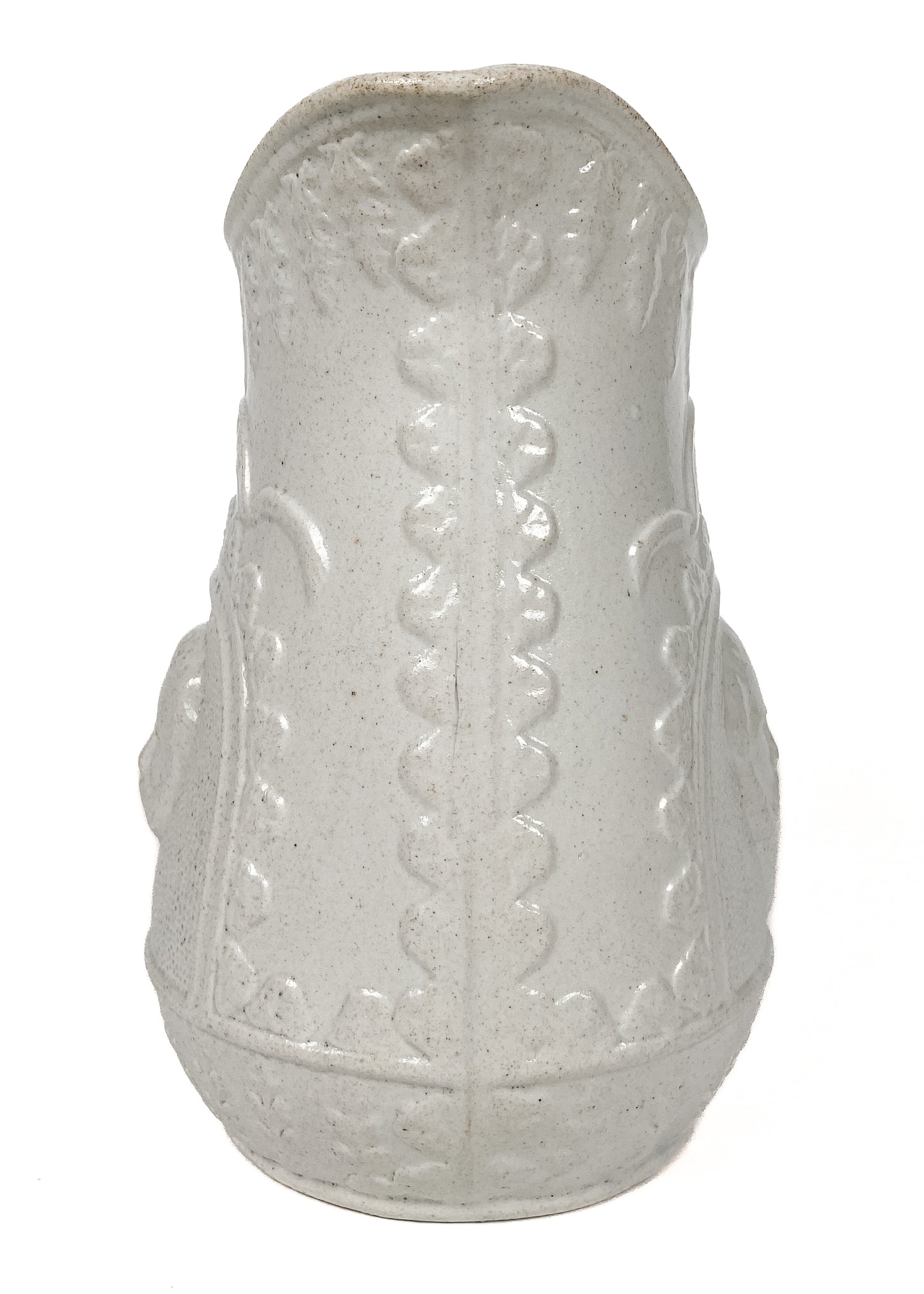1874 D. L. MOODY & IRA D. SANKEY. Salt Glaze Stoneware Pitcher from 1874 Revival. Pristine!