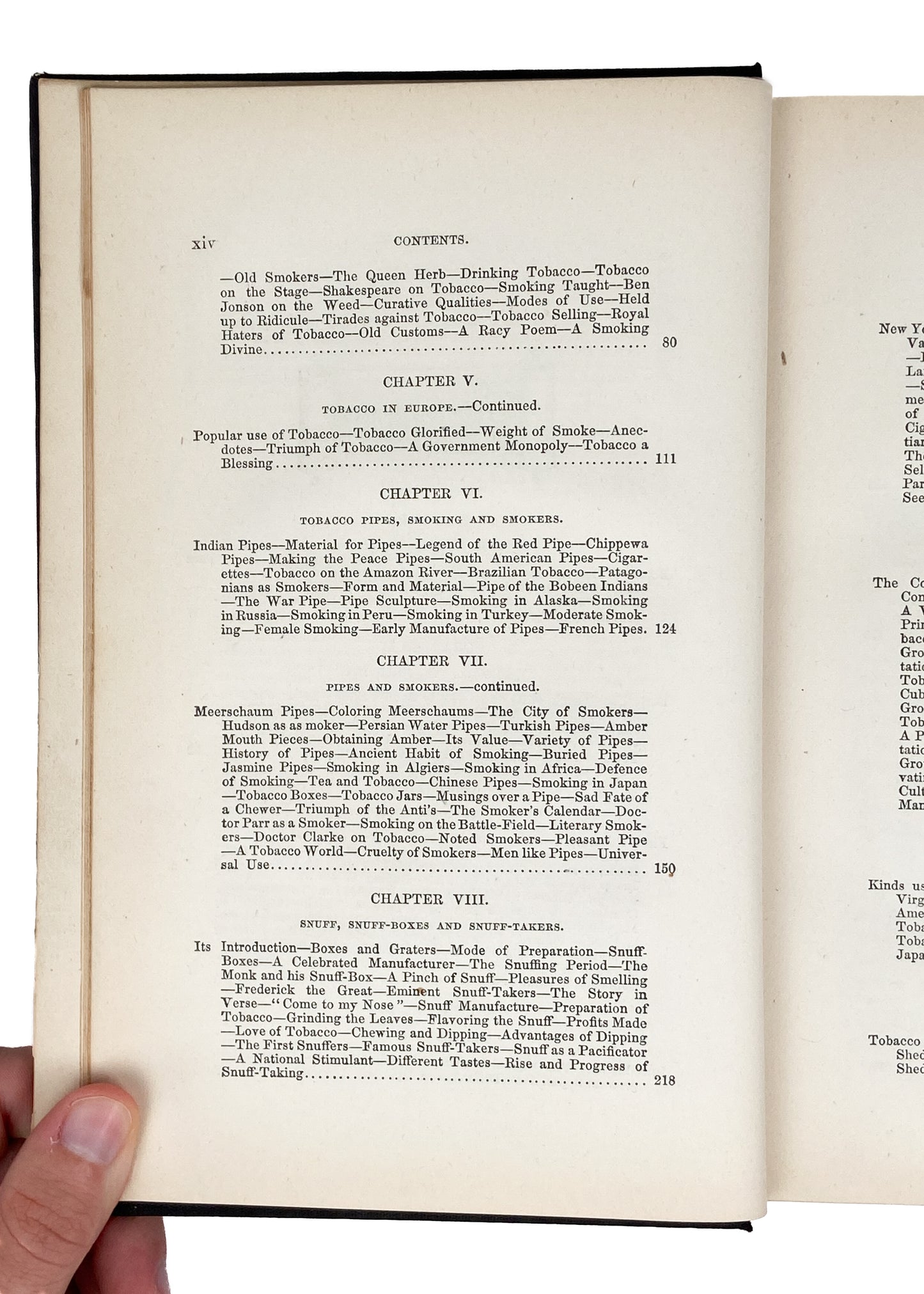 1875 E. R. BILLINGS. Tobacco. Its History, Varieties, Culture, Manufacture & Use. 100 Illustrated.