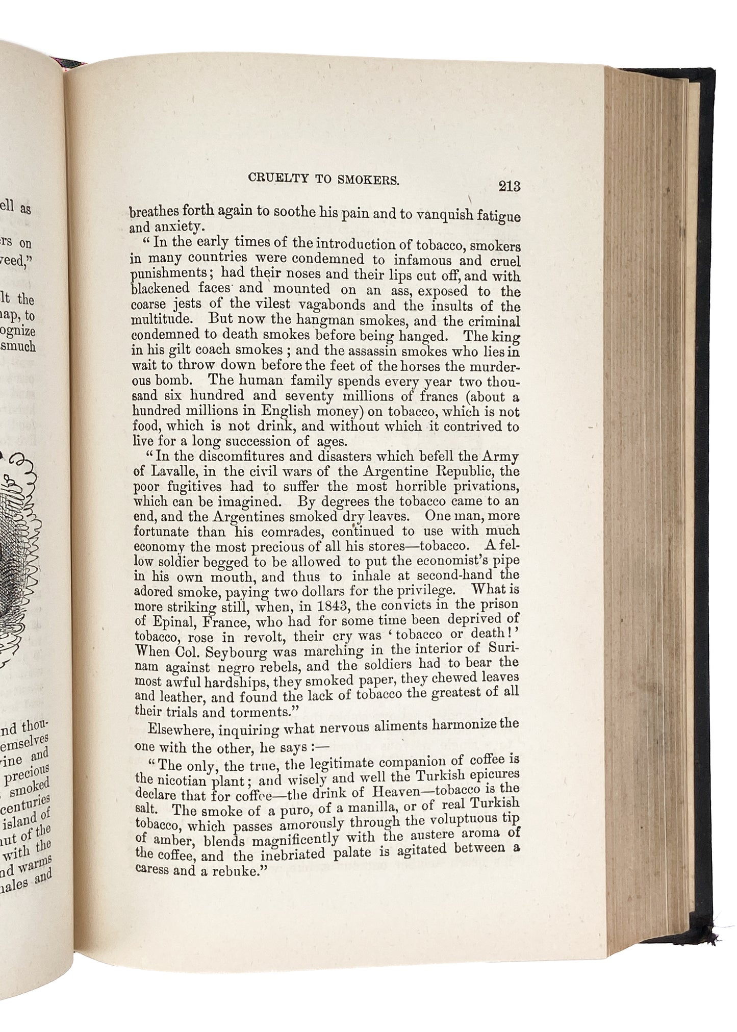 1875 E. R. BILLINGS. Tobacco. Its History, Varieties, Culture, Manufacture & Use. 100 Illustrated.