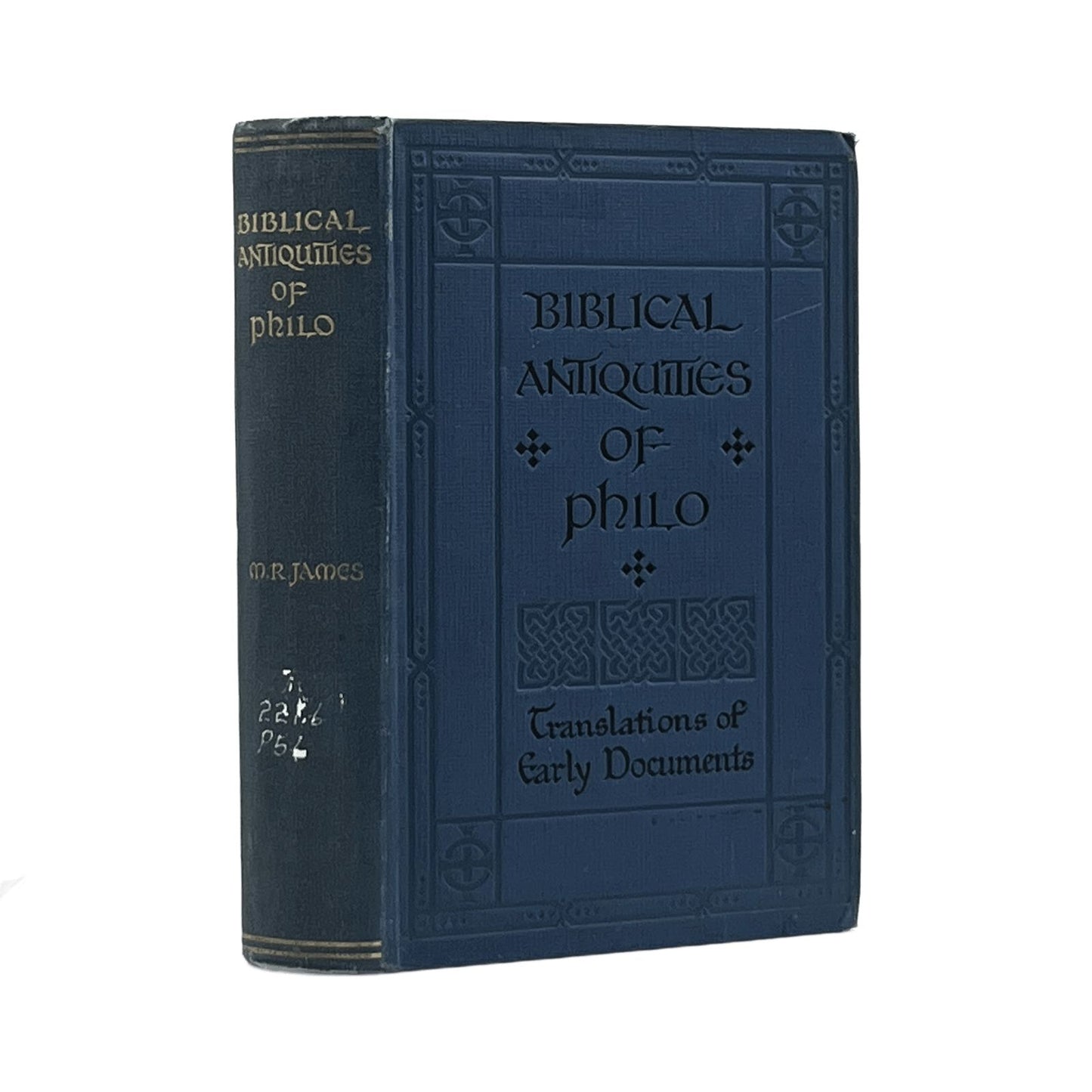 1917 M.R.JAMES. The Biblical Antiques of Philo