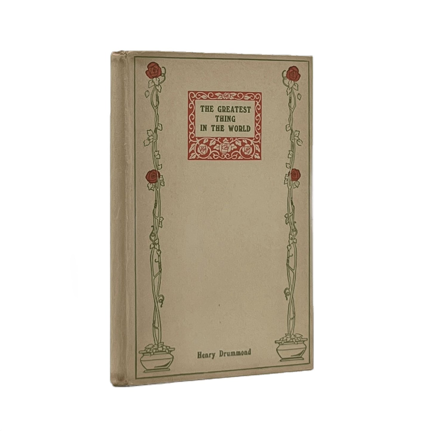 c.1920 HENRY DRUMMOND. The Greatest Thing In The World