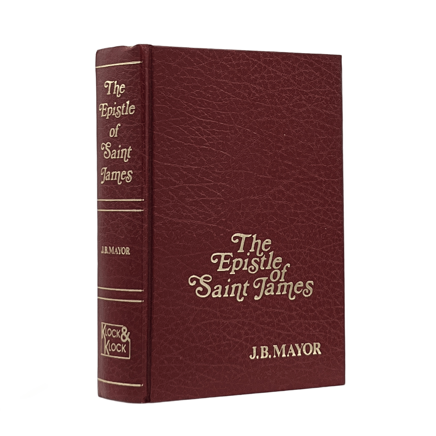 1977 J.B. MAYOR. The Epistle of St. James