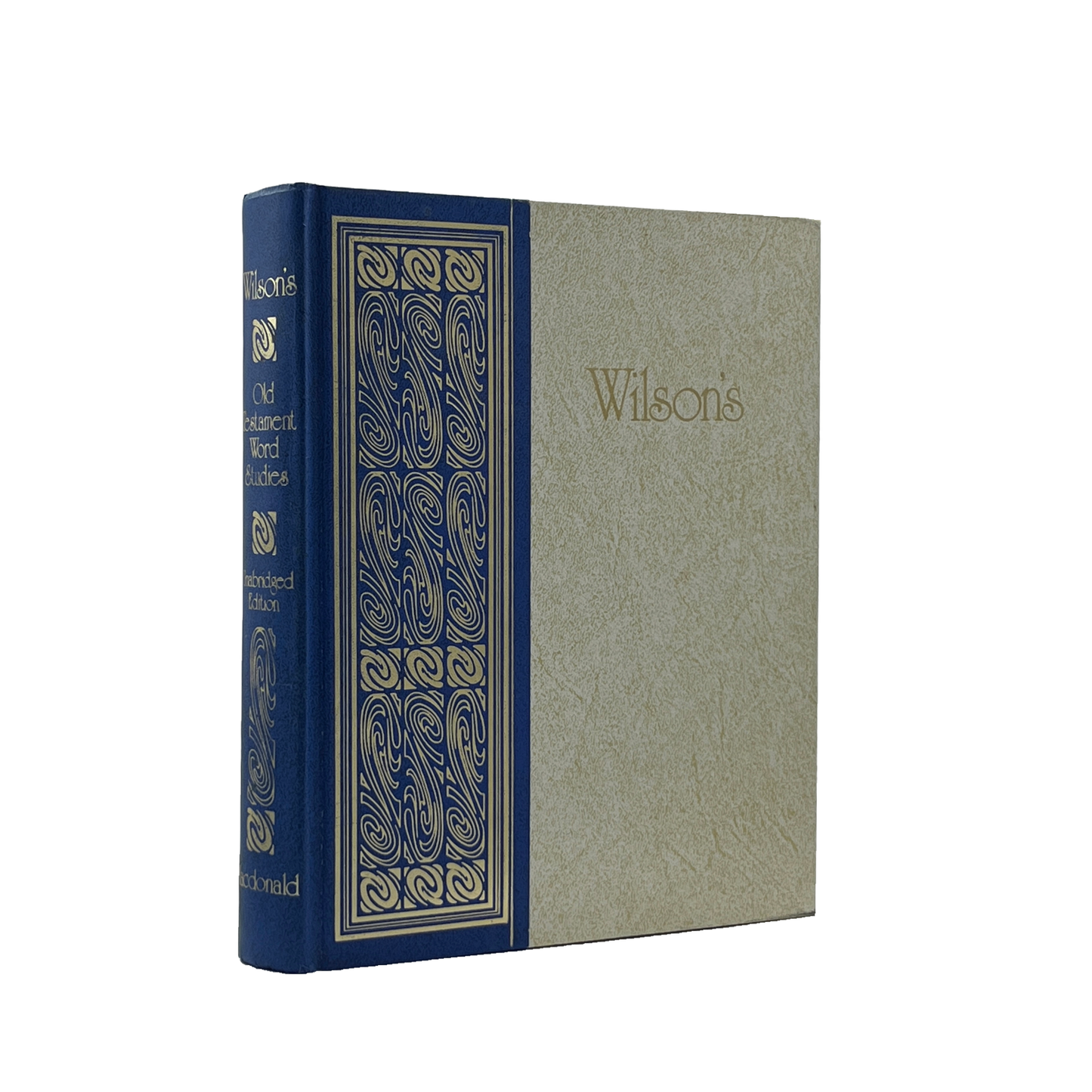 c.1980 WILLIAM WILSON. Wilson's Old Testament Word Studies