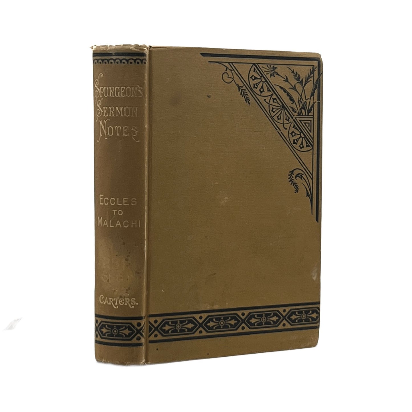 1885 C.H. SPURGEON. My Sermon-Notes A Selection From Outlines of Discourses