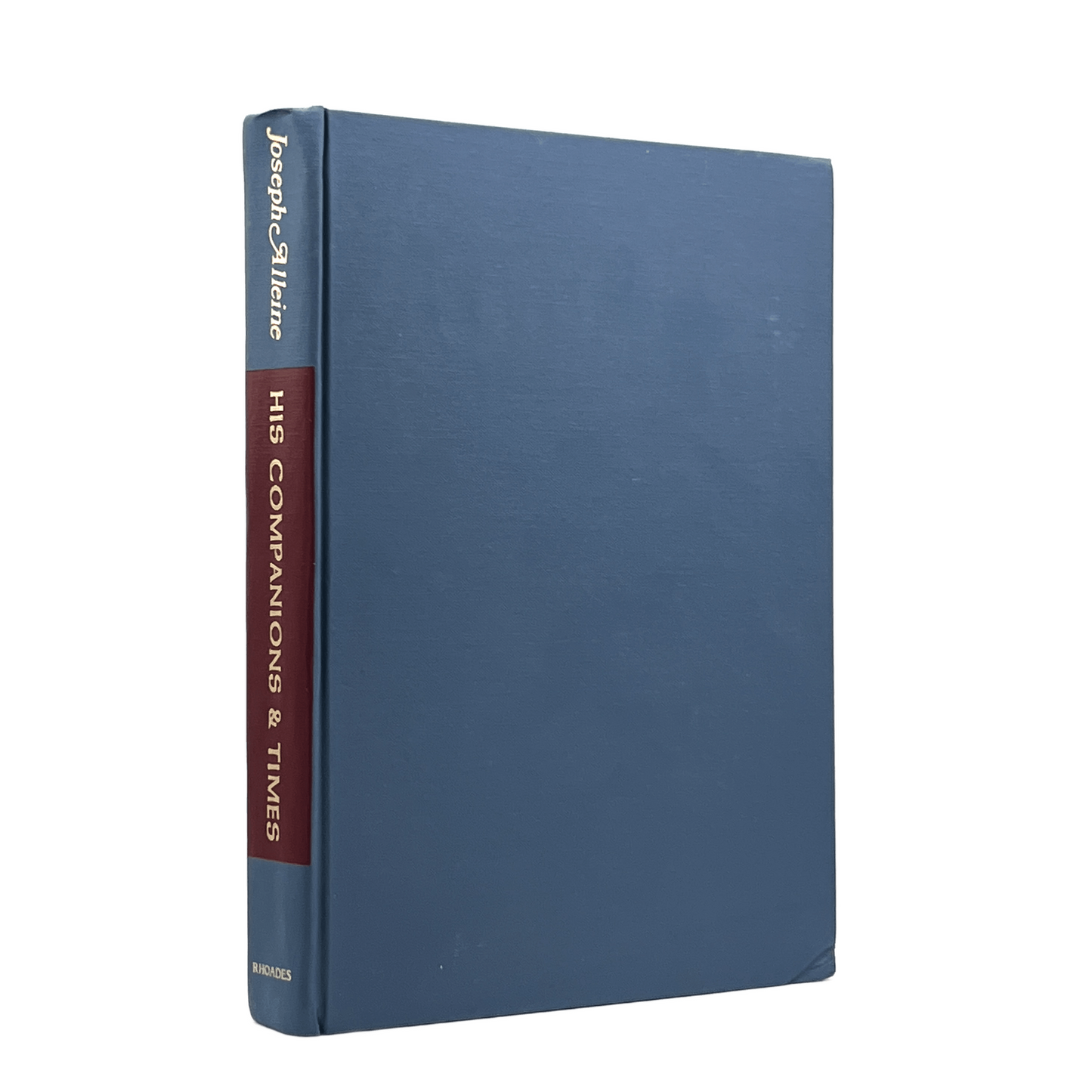 c.1990 CHARLES STANFORD. Joseph Alliene: His Companions and Times A Memorial of