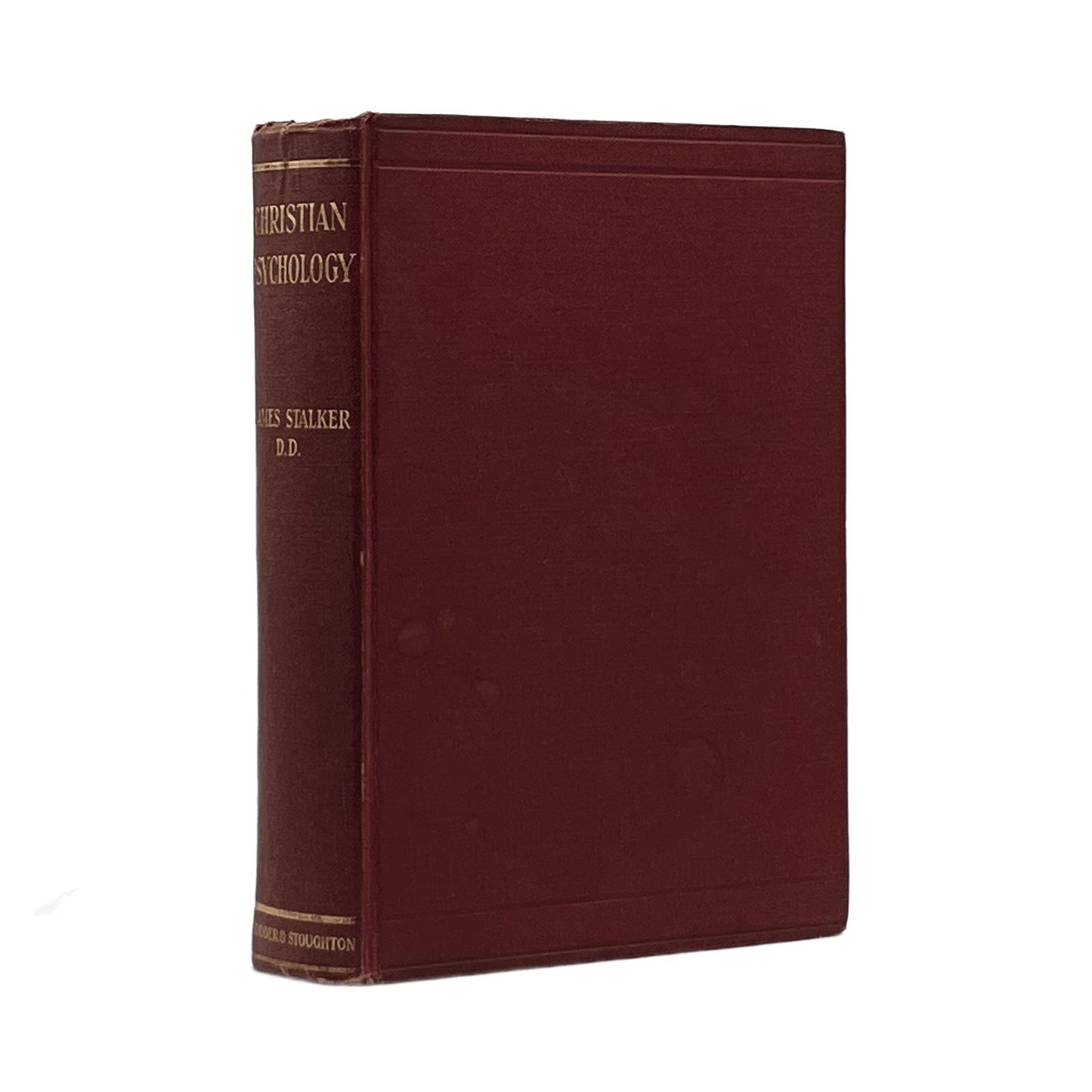 1914 JAMES STALKER D.D. Christian Psychology