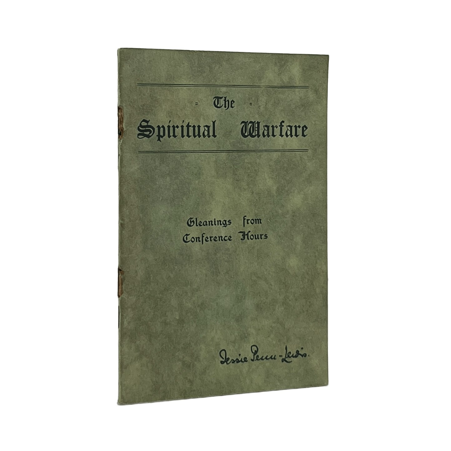 c.1920 JESSIE PENN-LEWIS. The Spiritual Warfare Gleanings from Conference Hours
