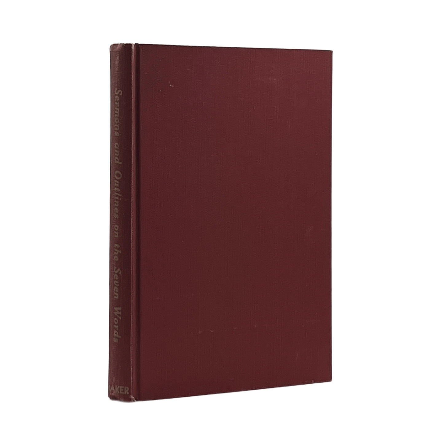 1957 F. W. ROBERTSON. Sermons and Outlines on the Seven Words