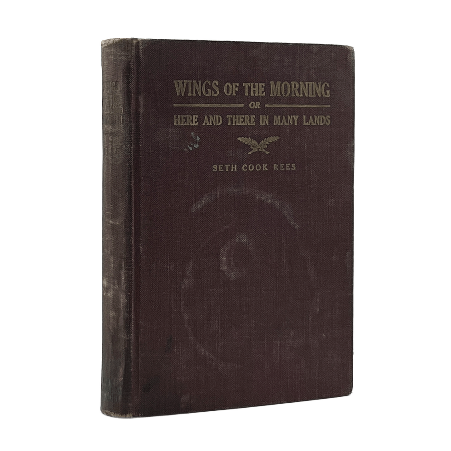 1926 SETH C. REES. The Wings of the Morning A Record of Recent Travel