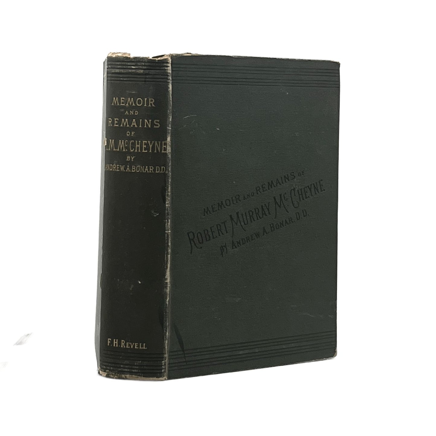 c.1880 REV. ANDREW A. BONAR, D.D. Memoir and Remains of the Rev. Robert Murray M