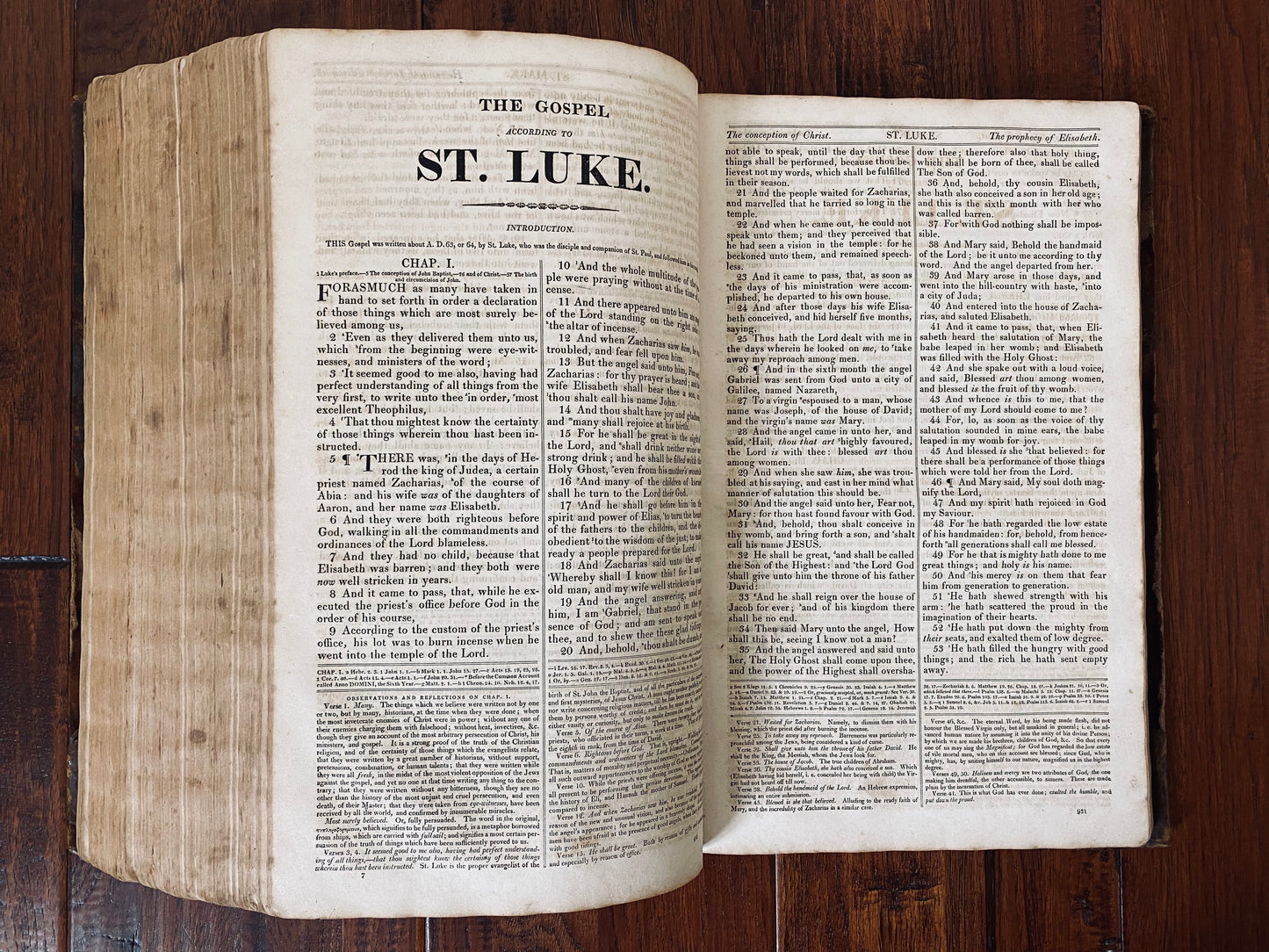 1813 ADAM CLARKE. First Edition in 18 Inch Folio of His Commentary on Holy Scripture. Rare Methodist!