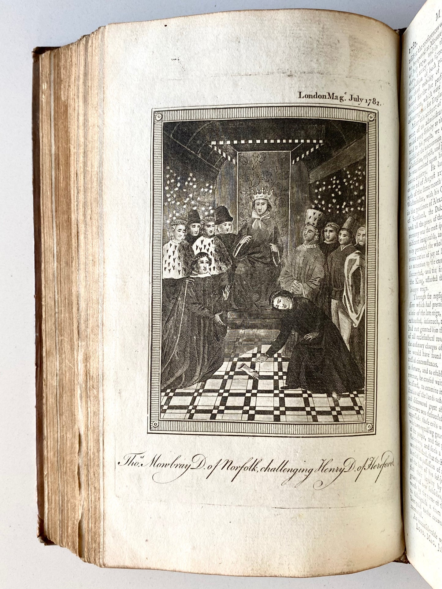 1782 GENTLEMAN'S LONDON MAGAZINE. George Washington, American Revolution, China, &c.