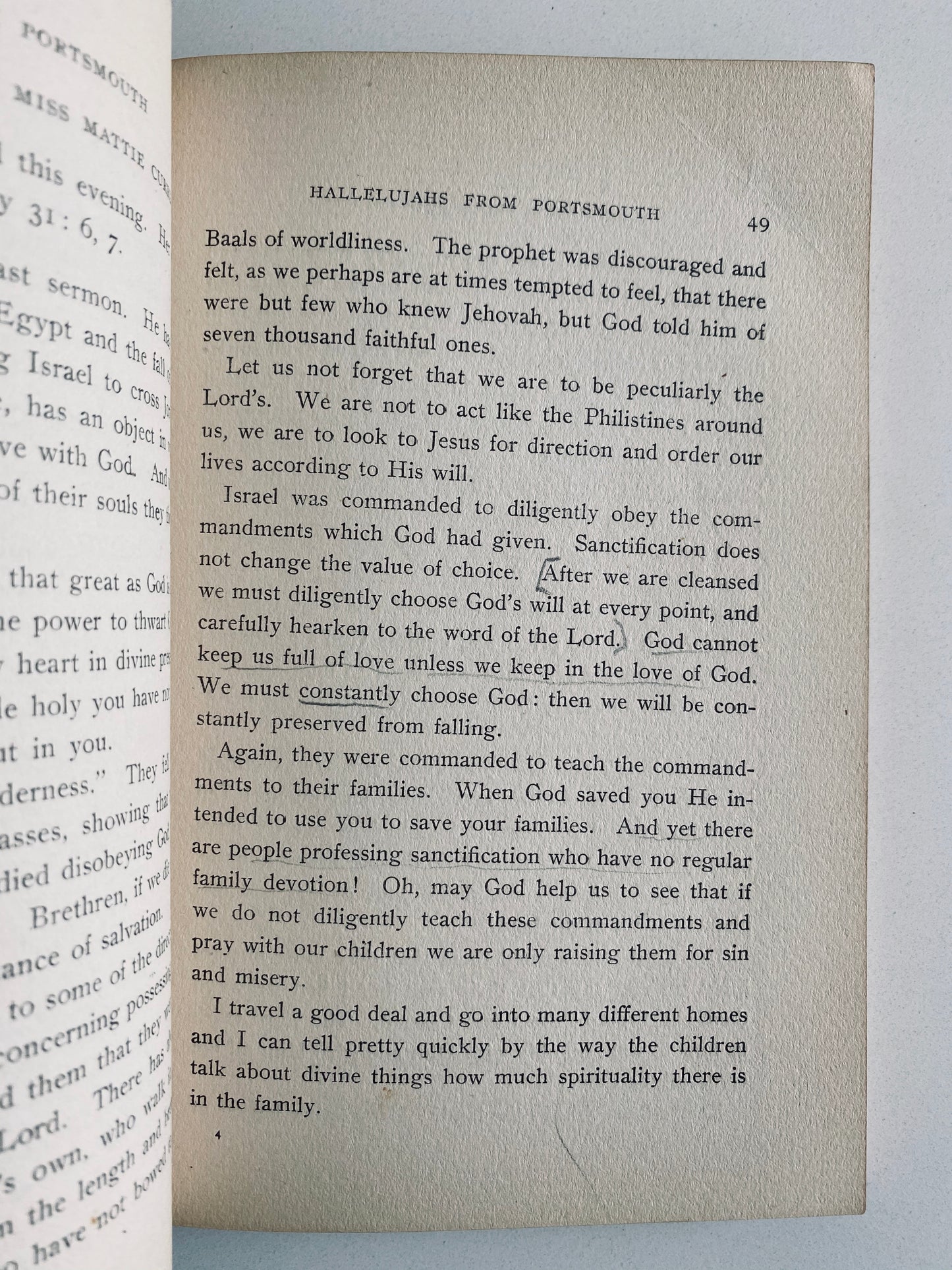 1899 PORTSMOUTH CAMPMEETING. Rare Holiness & Revival Sermons from Portsmouth Campmeetings!