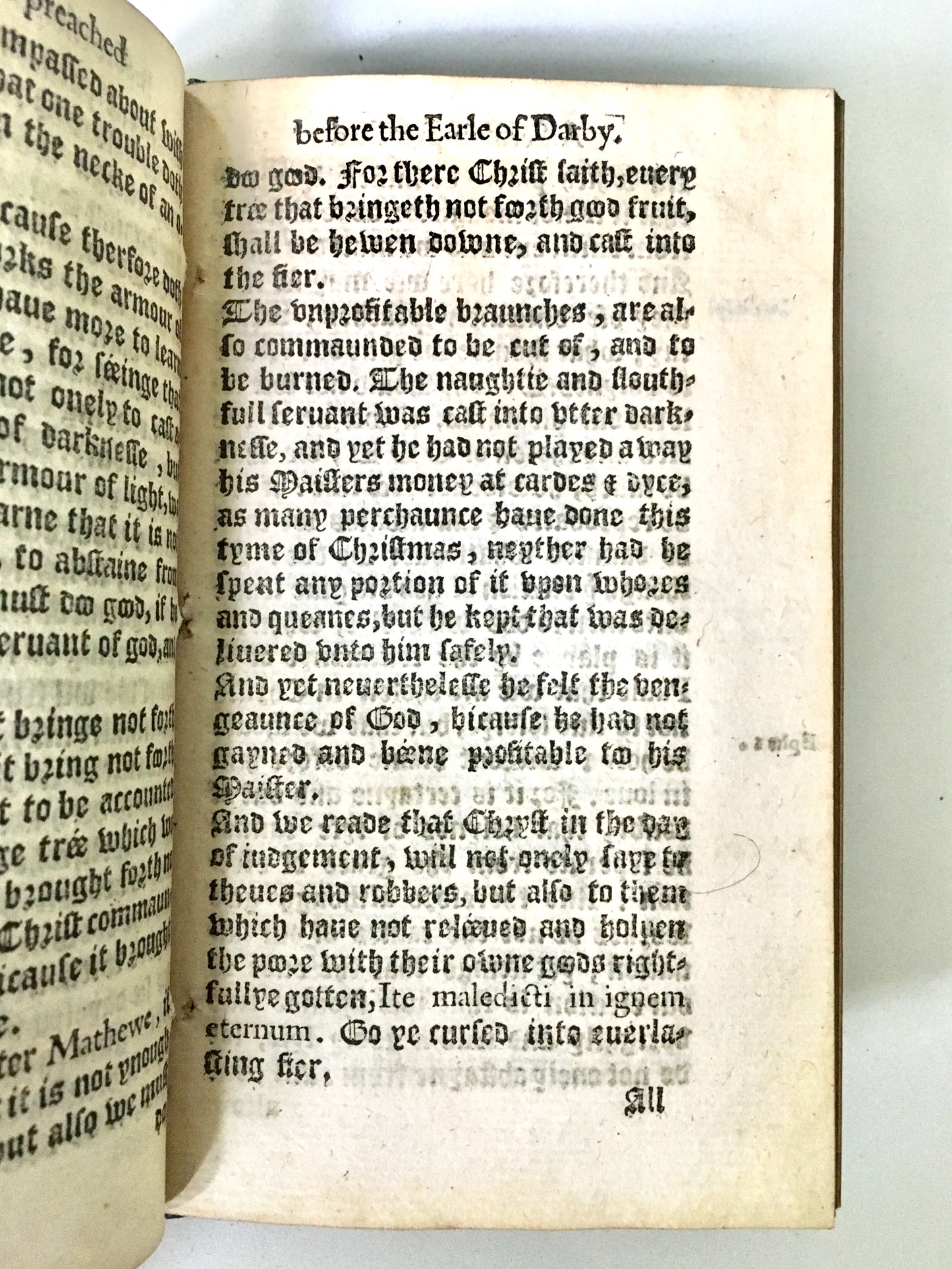 1577 JOHN CALDWELL Radical Puritan Sermon on Scripture, the Reformation, & Repentance