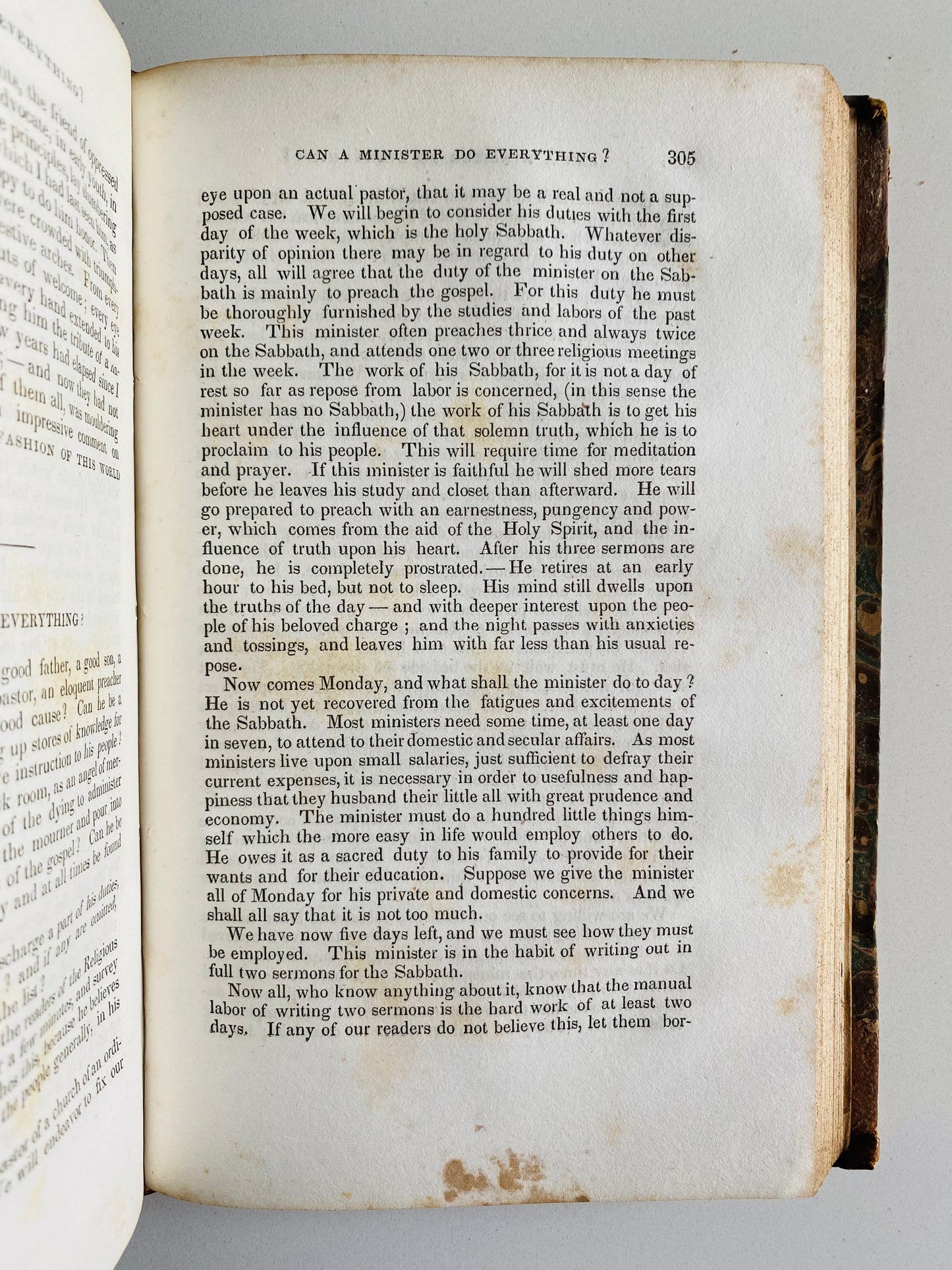 1834 THE RELIGIOUS MAGAZINE. Charles Finney, Defense of Anti-Slavery Society,