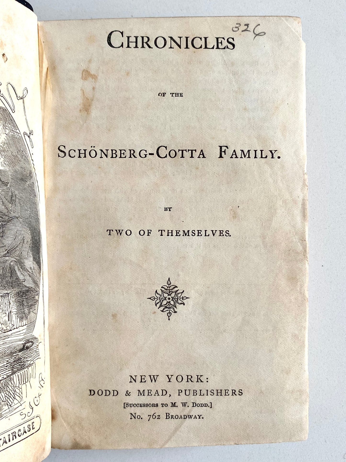 1868 MARTIN LUTHER. Chronicles of the Schonberg-Cotta Family. German Reformation.
