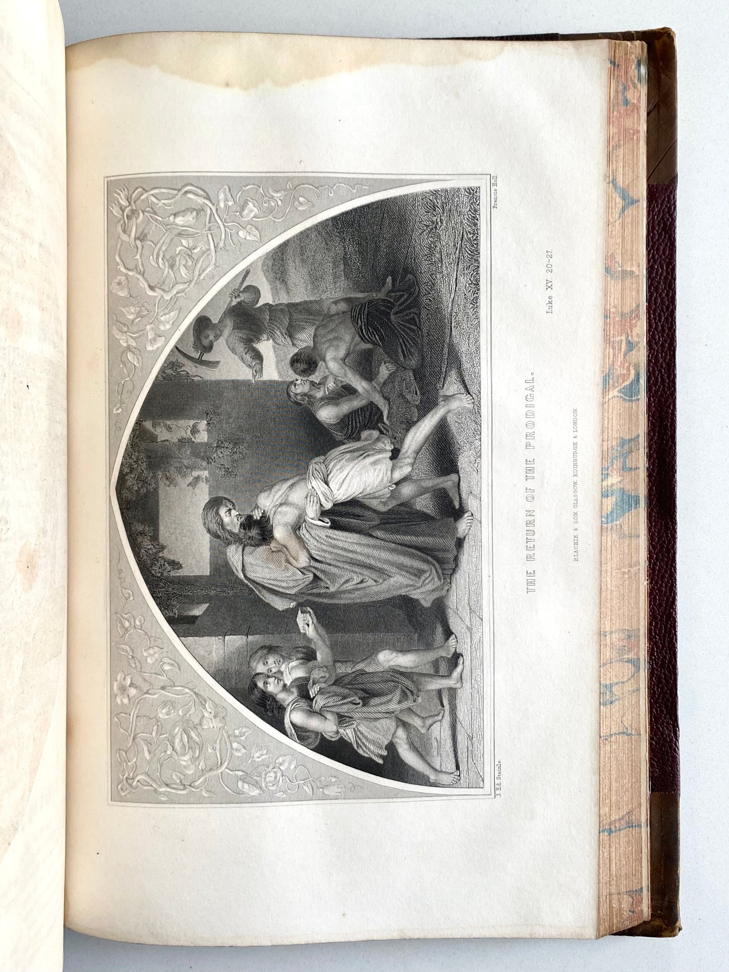 1860 JOHN BUNYAN. The Works in Six Large 4to Leather Bindings!