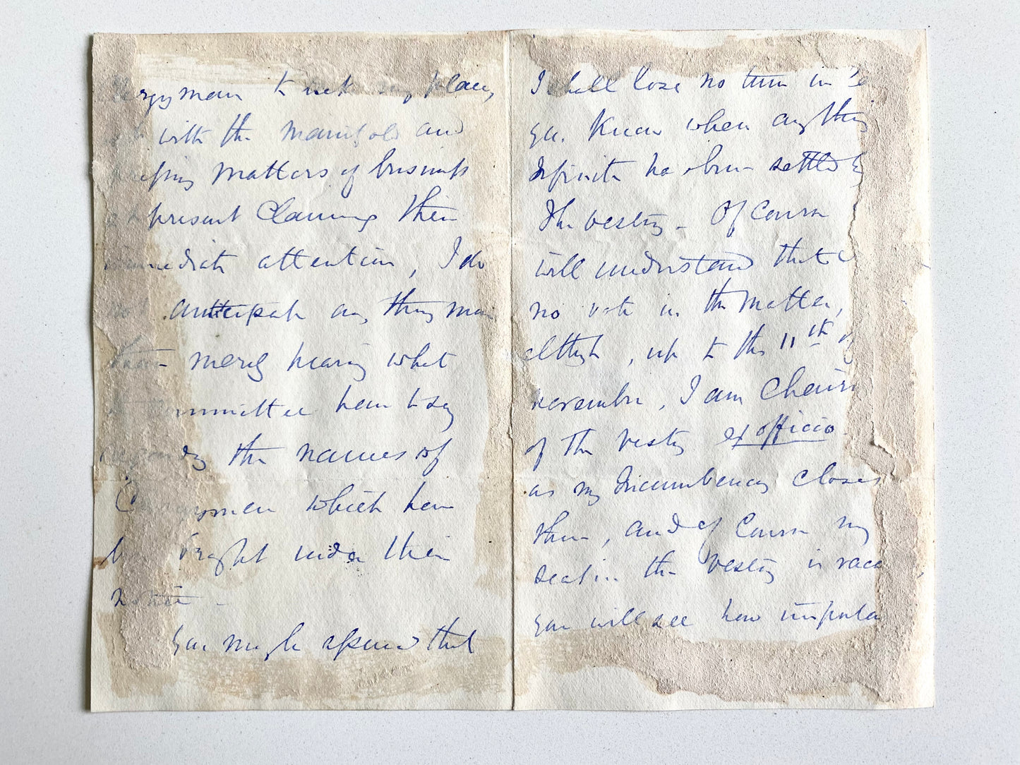 1875 D. T. K. DRUMMOND. 4pp ALS by Important Scottish Minister at the Disruption of 1843