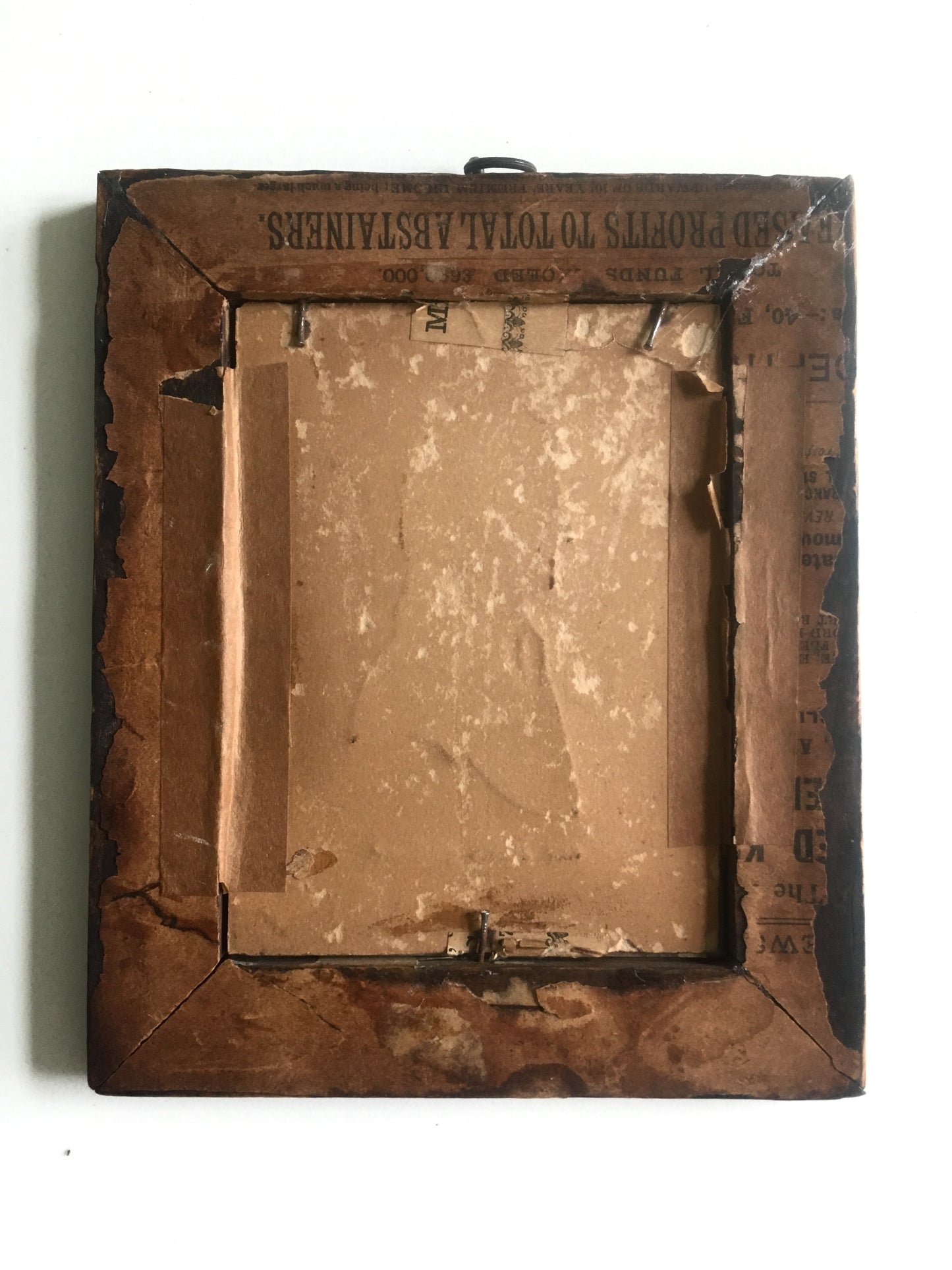 1860 JAMES CAUGHEY. Rare Framed Silhouette of Important Irish Revivalist - Methodist