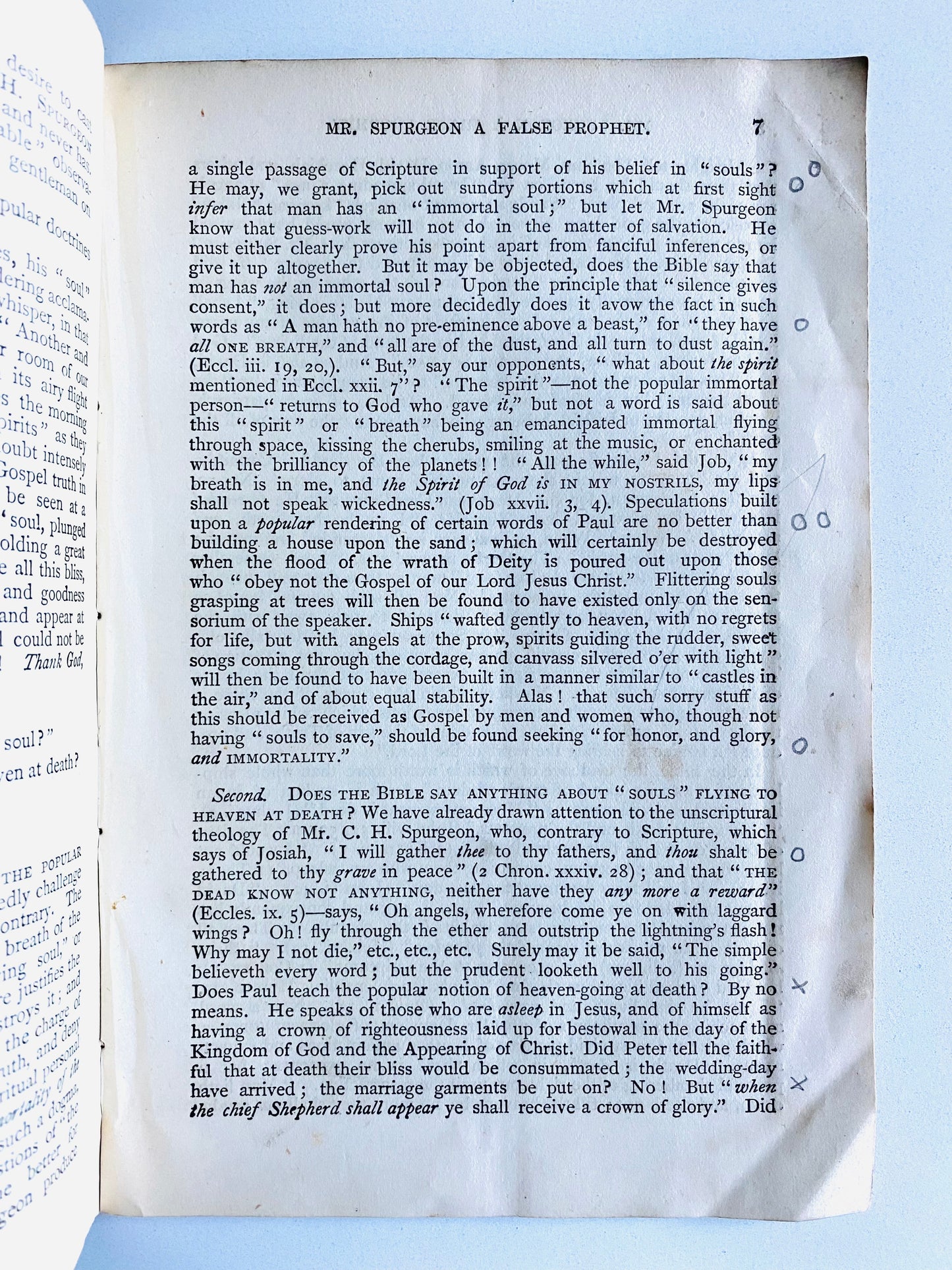 1872 C. H. SPURGEON Accused of Being a Heretic who Preaches a False Gospel!