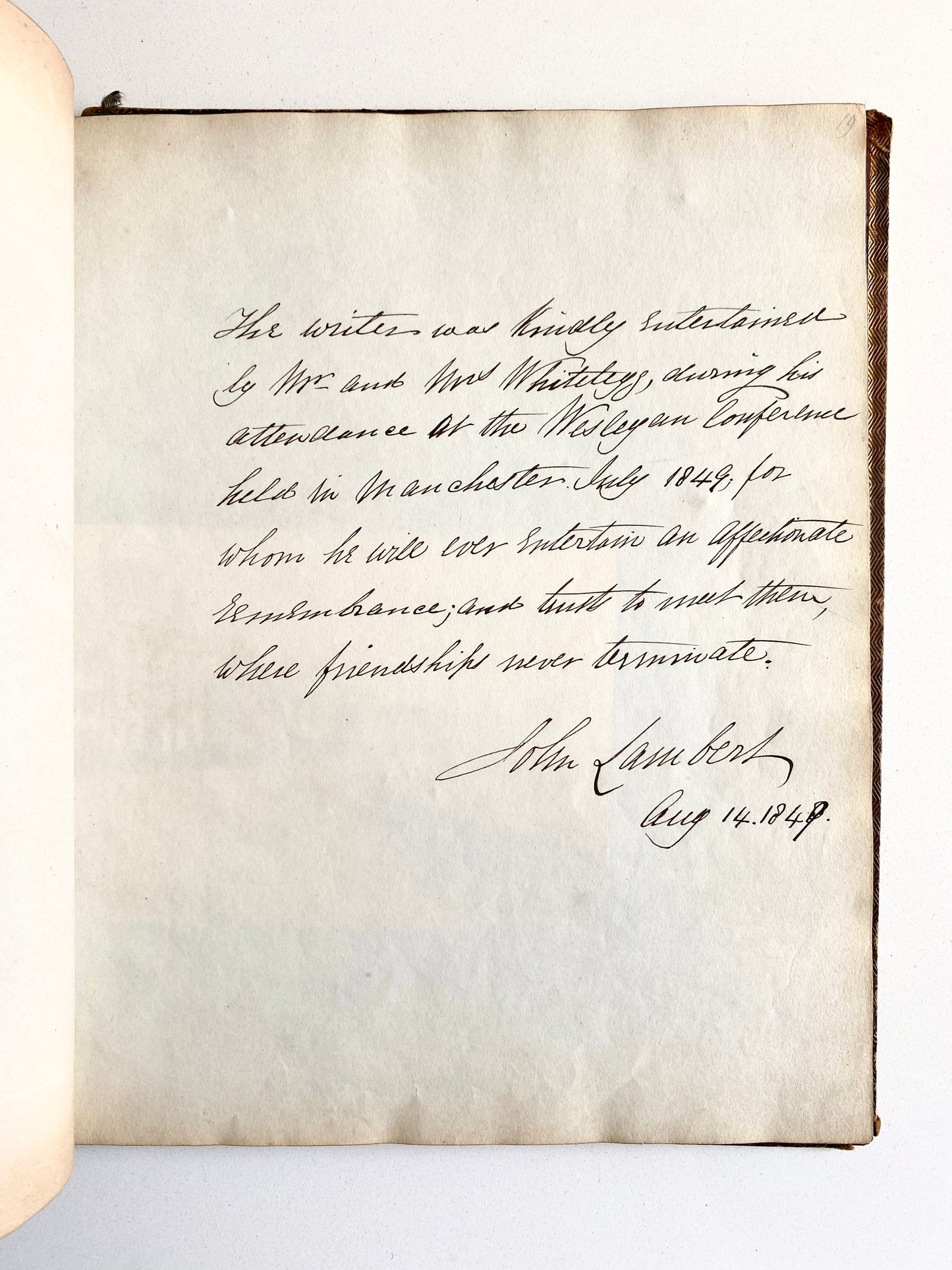 1785-1840's WESLEYAN & METHODIST Autograph & Holograph Collection - John Wesley, George Dawson, &c