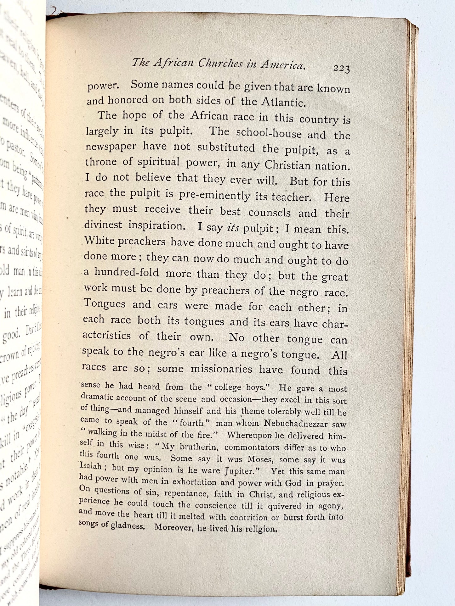 1881 TUSKEGEE & POST-SLAVERY. Our Brother in Black. His Freedom & Future. With Important Provenance