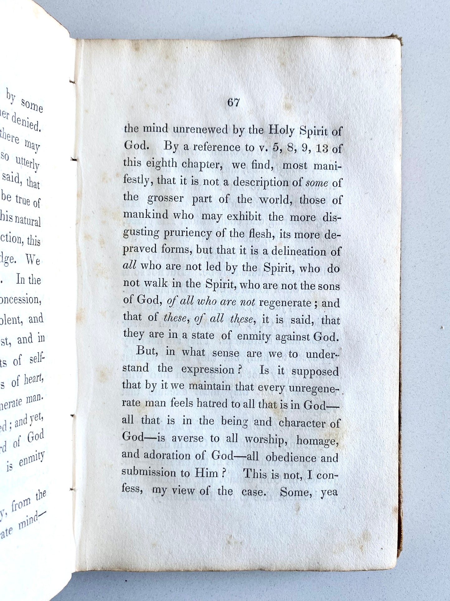 1837 J H EVANS / OCTAVIUS WINSLOW. The Spirit of Holiness. Rare Early Baptist!