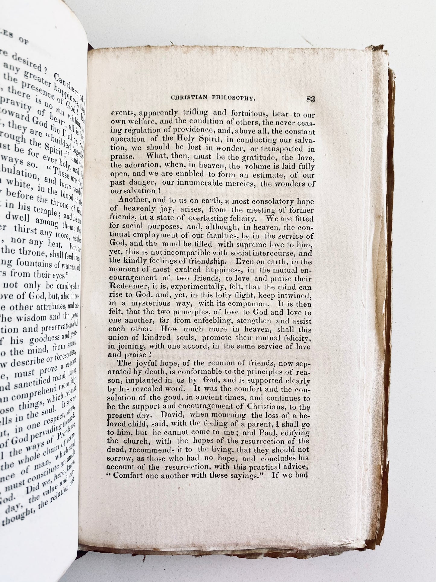 1833 JOHN BURNS. Christian Philosophy and Ethics as Preparation for the Eternal Kingdom.