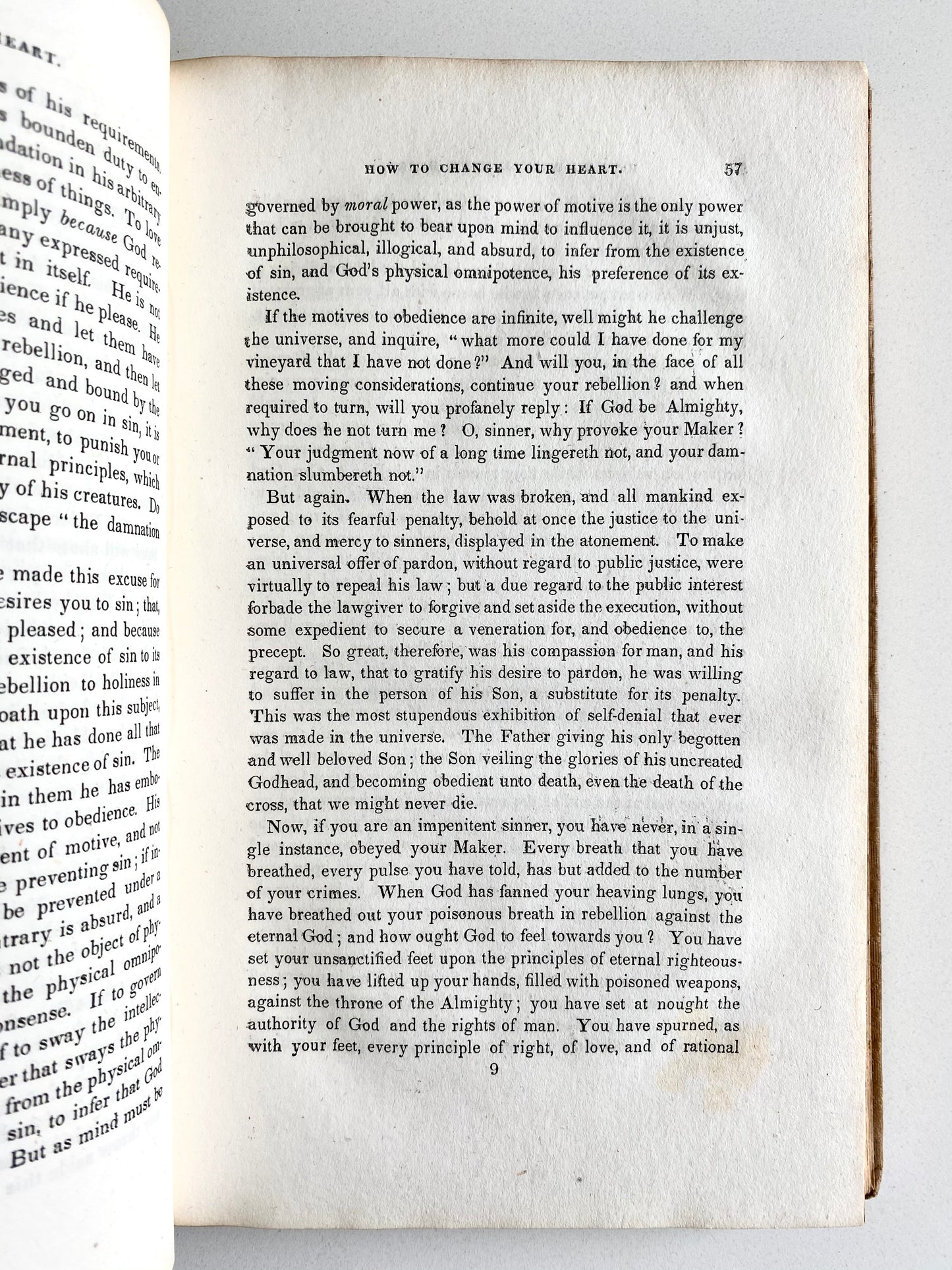 1836 CHARLES G. FINNEY. True First Edition - Sermons on Important Subjects. Very Rare.