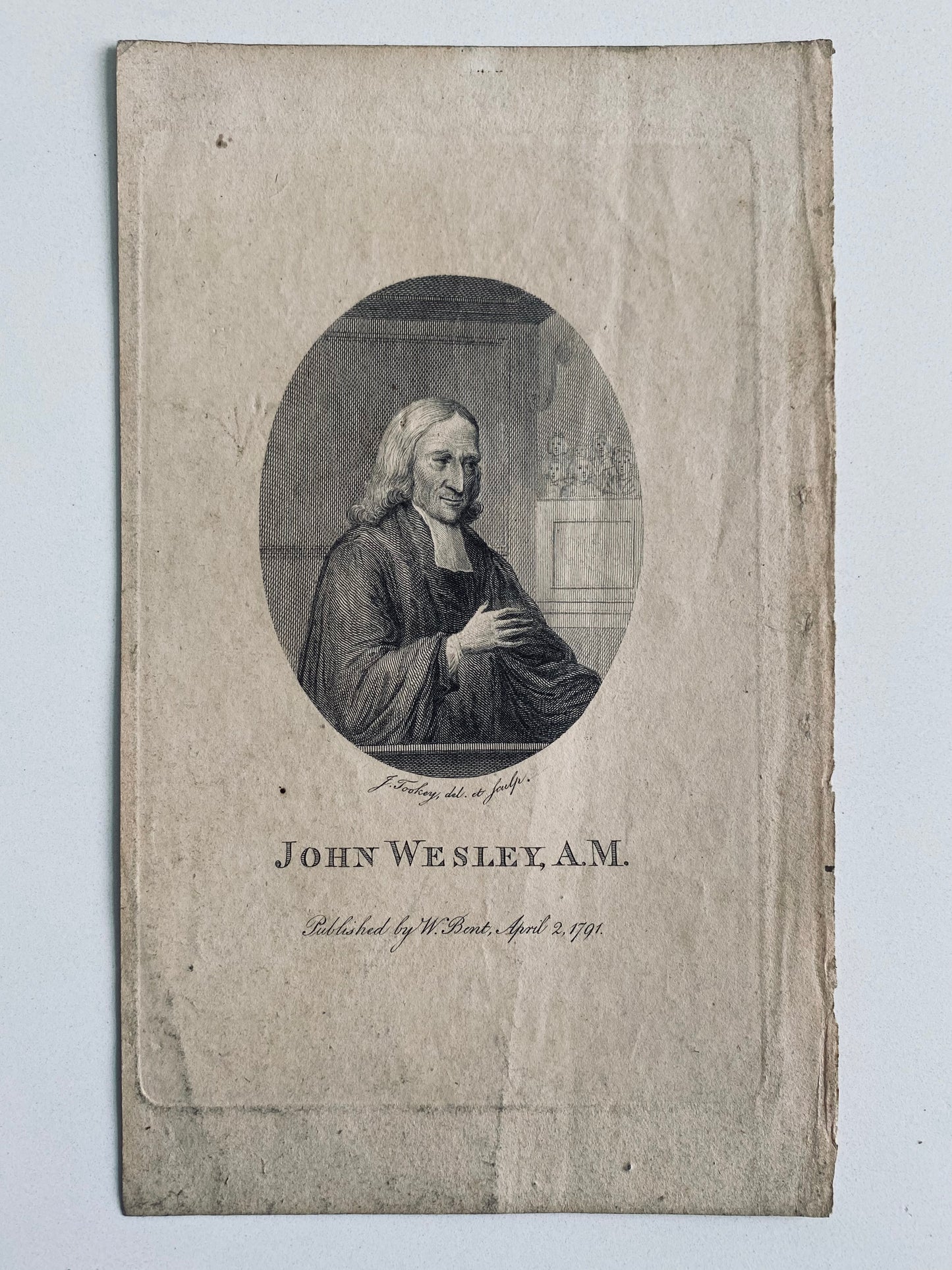 1773 CHARLES WESLEY + HOWELL HARRIS. Unpublished Letters + Archive of Engravings for Wesleyan Methodist Twentieth Century Fund