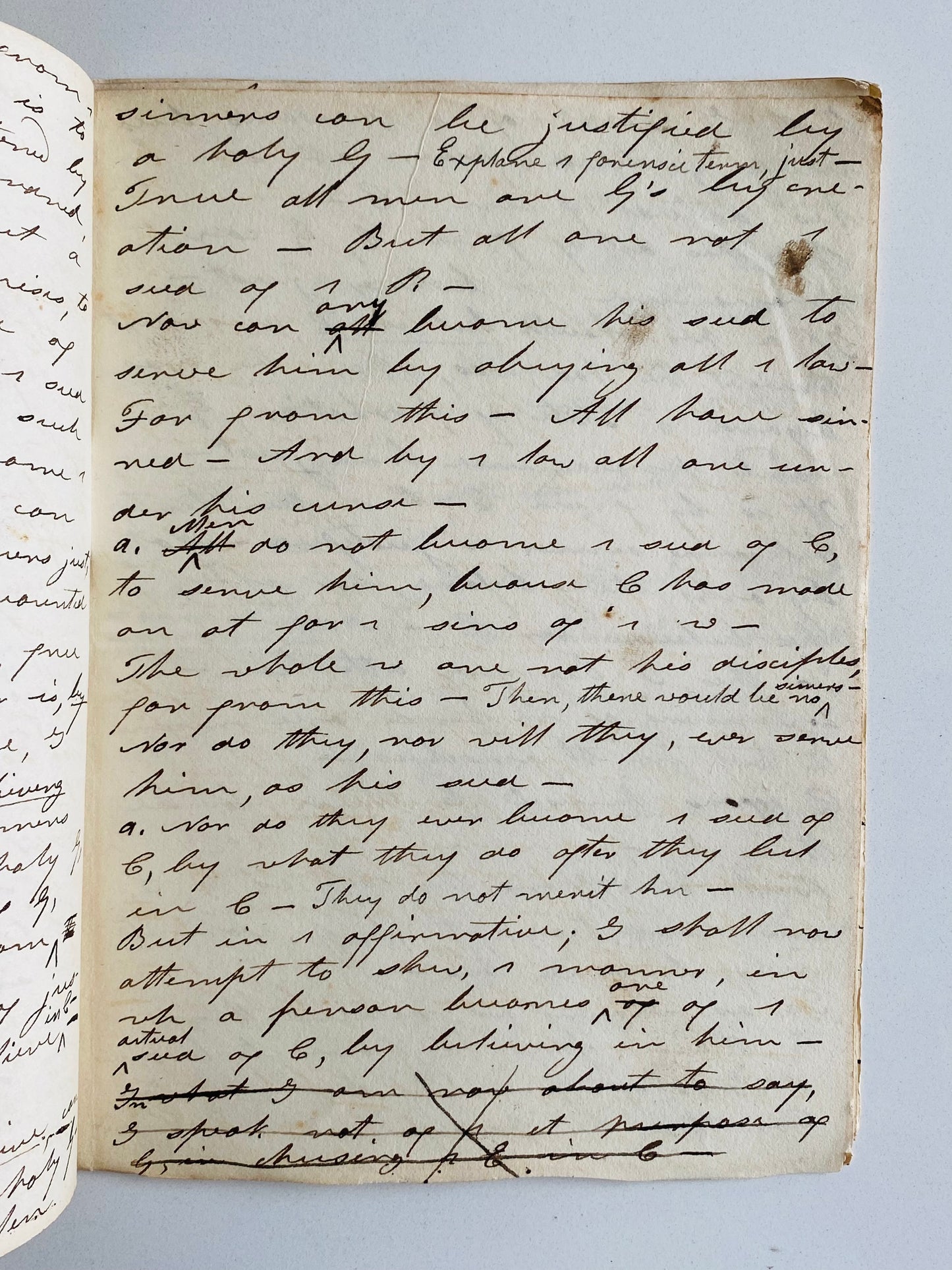 1755-1830 SAMUEL SARGENT. 2500pp Manuscript Archive of Second Great Awakening Missionary-Evangelist.